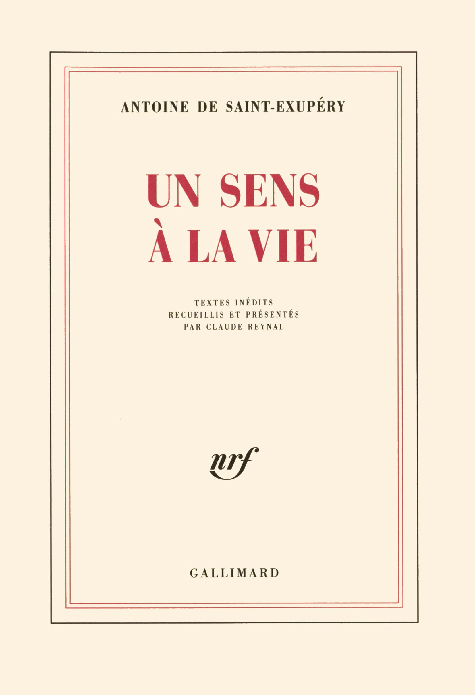 SENS A LA VIE