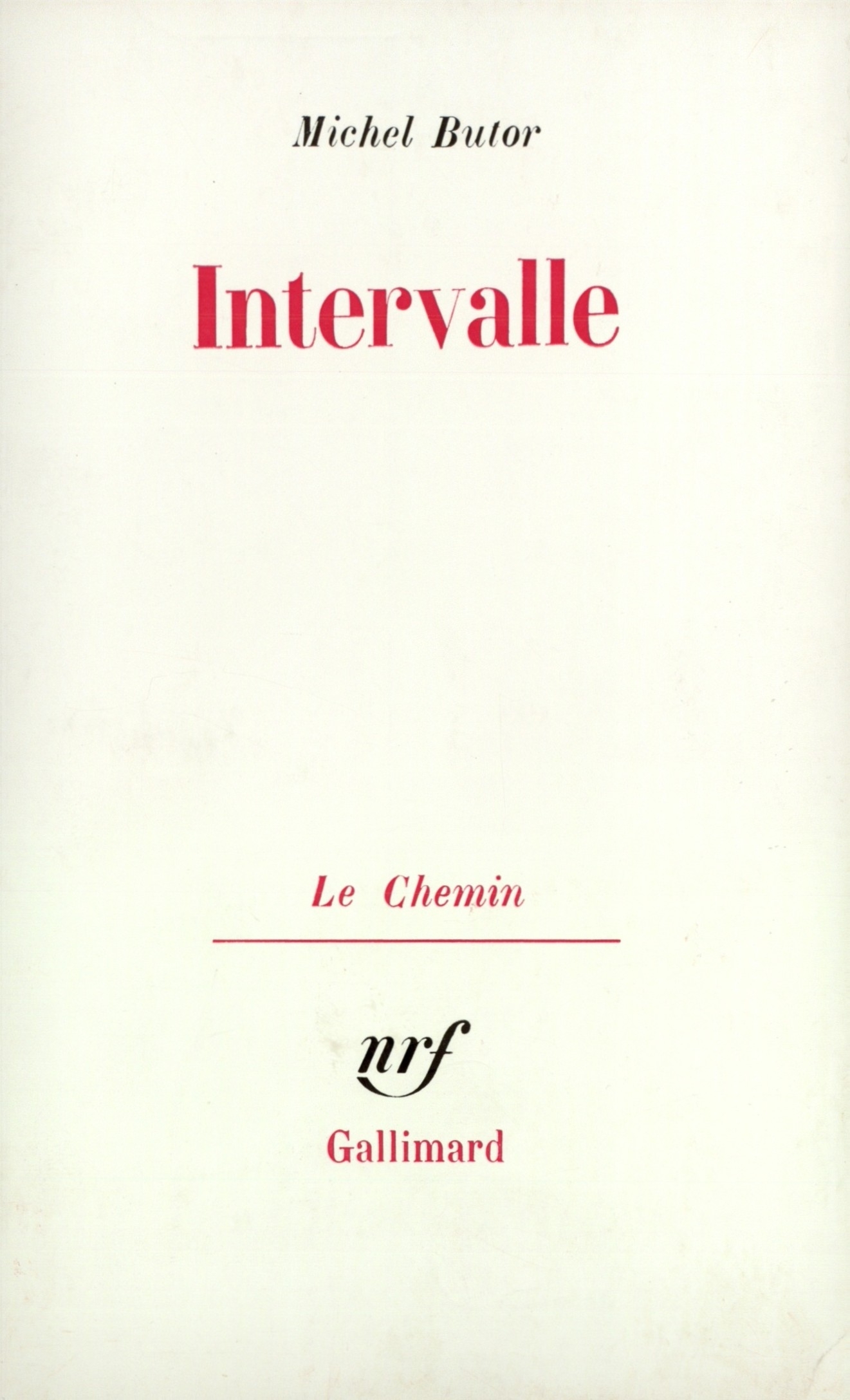 INTERVALLE(ANECDOTE EN EXPANSION)