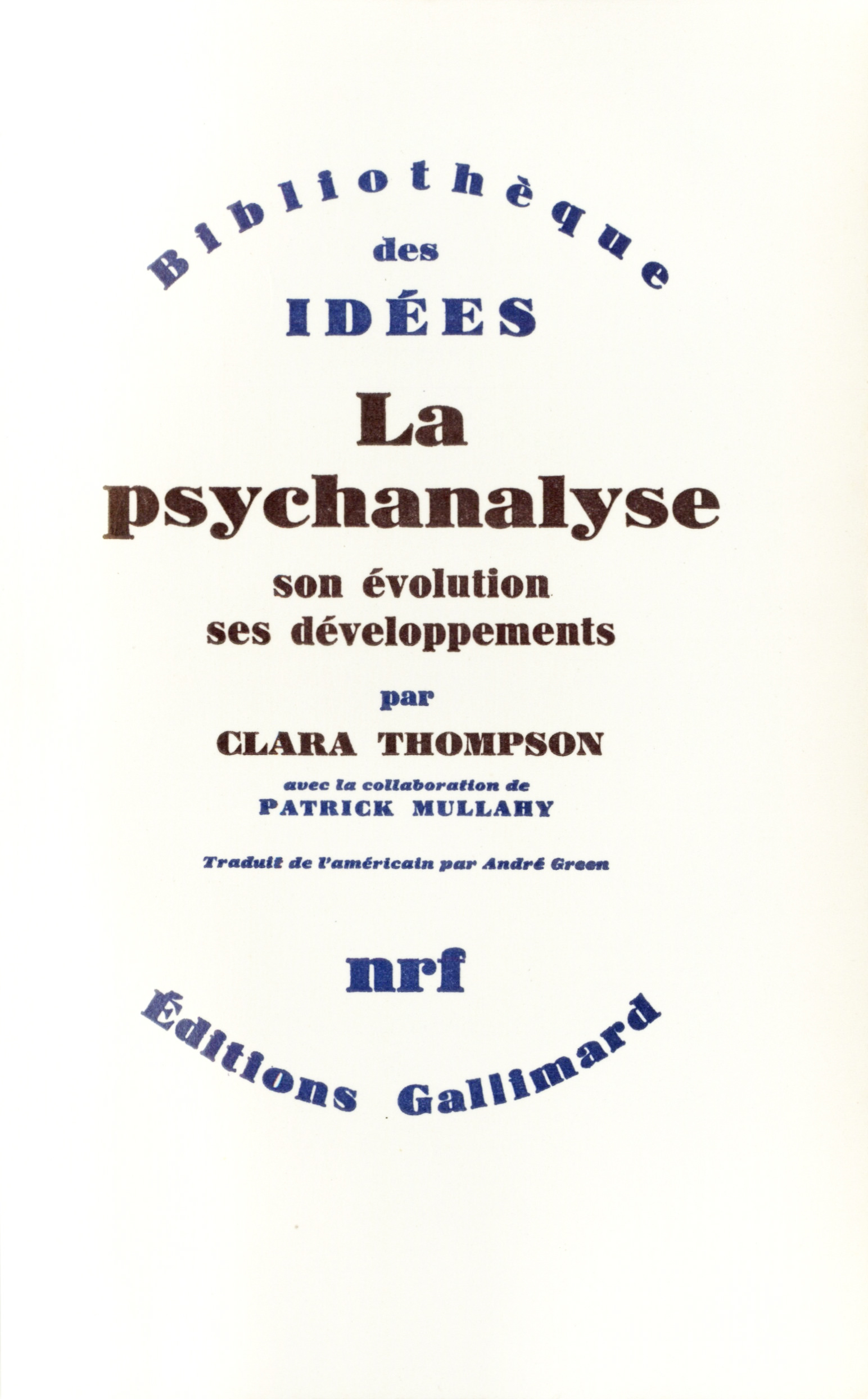 PSYCHANALYSE(SON EVOLUTION, SES DEVELOPPEMENTS)