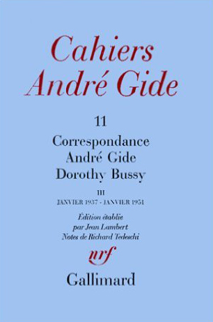 CORRESPONDANCE T3 CAHIERS GIDE 11