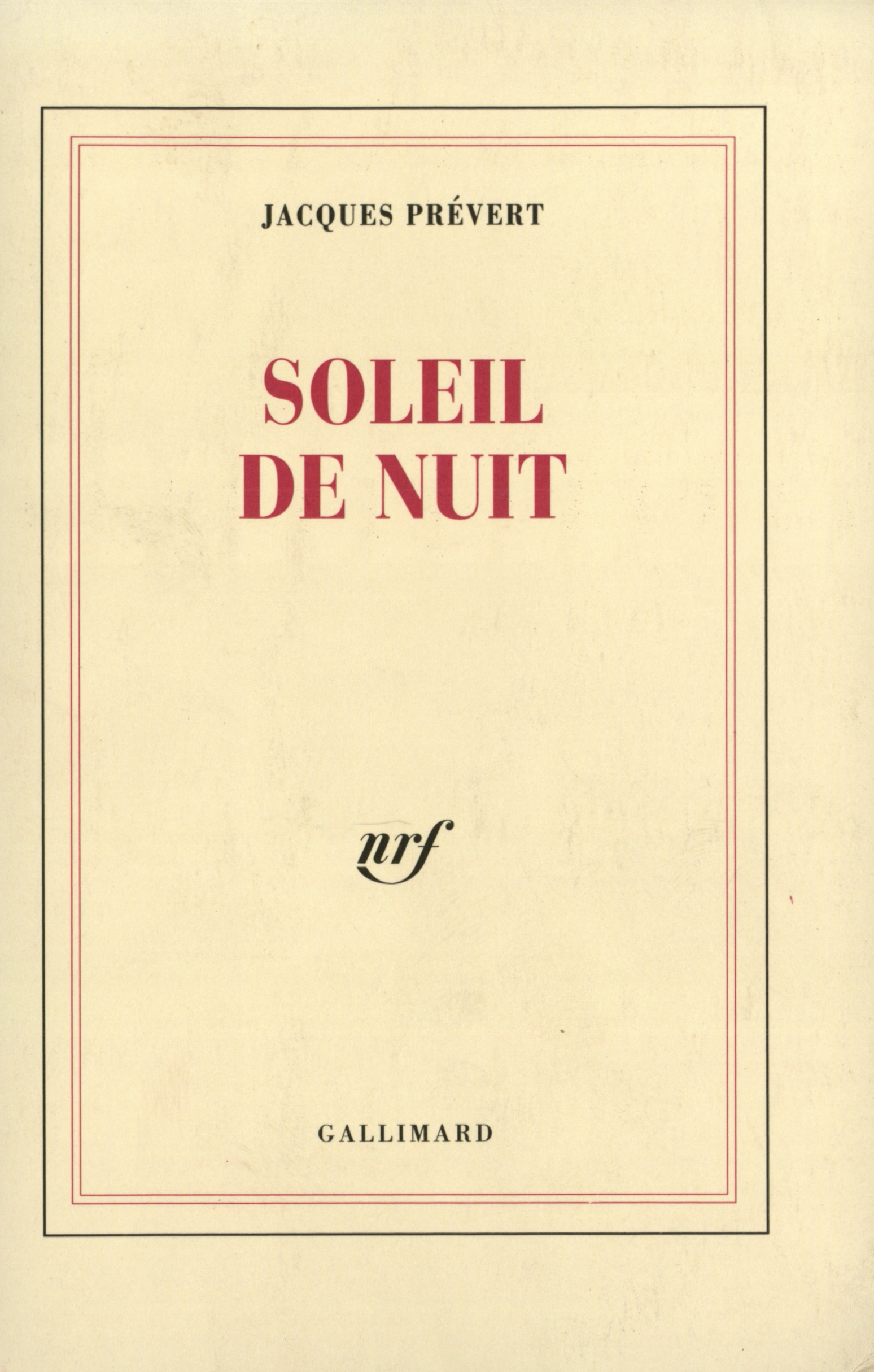 SOLEIL DE NUIT