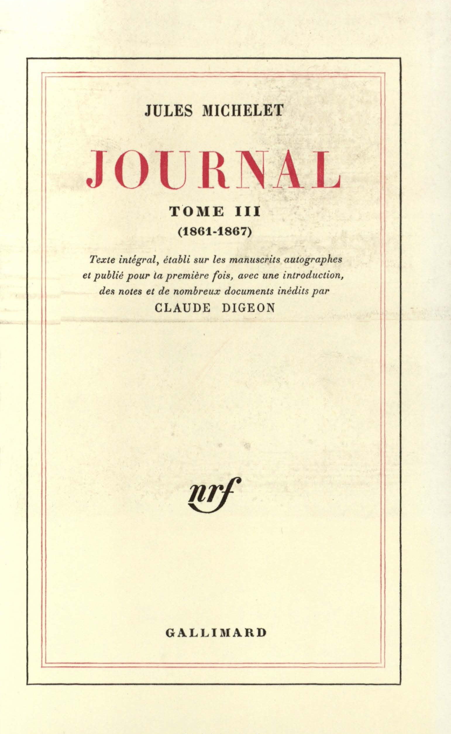 JOURNAL T3 MICHELET