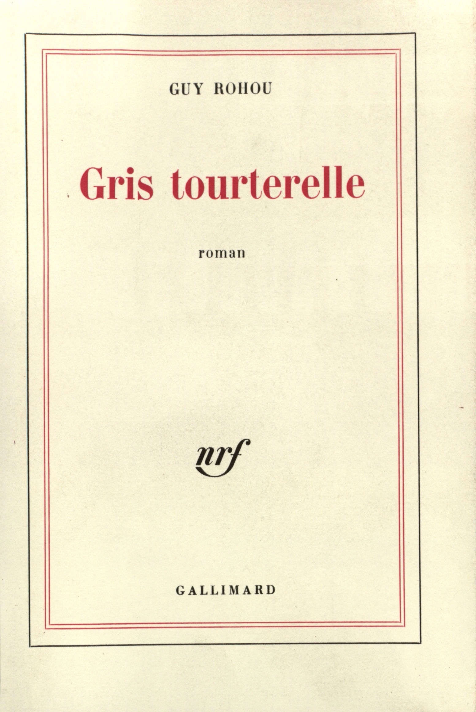 GRIS TOURTERELLE