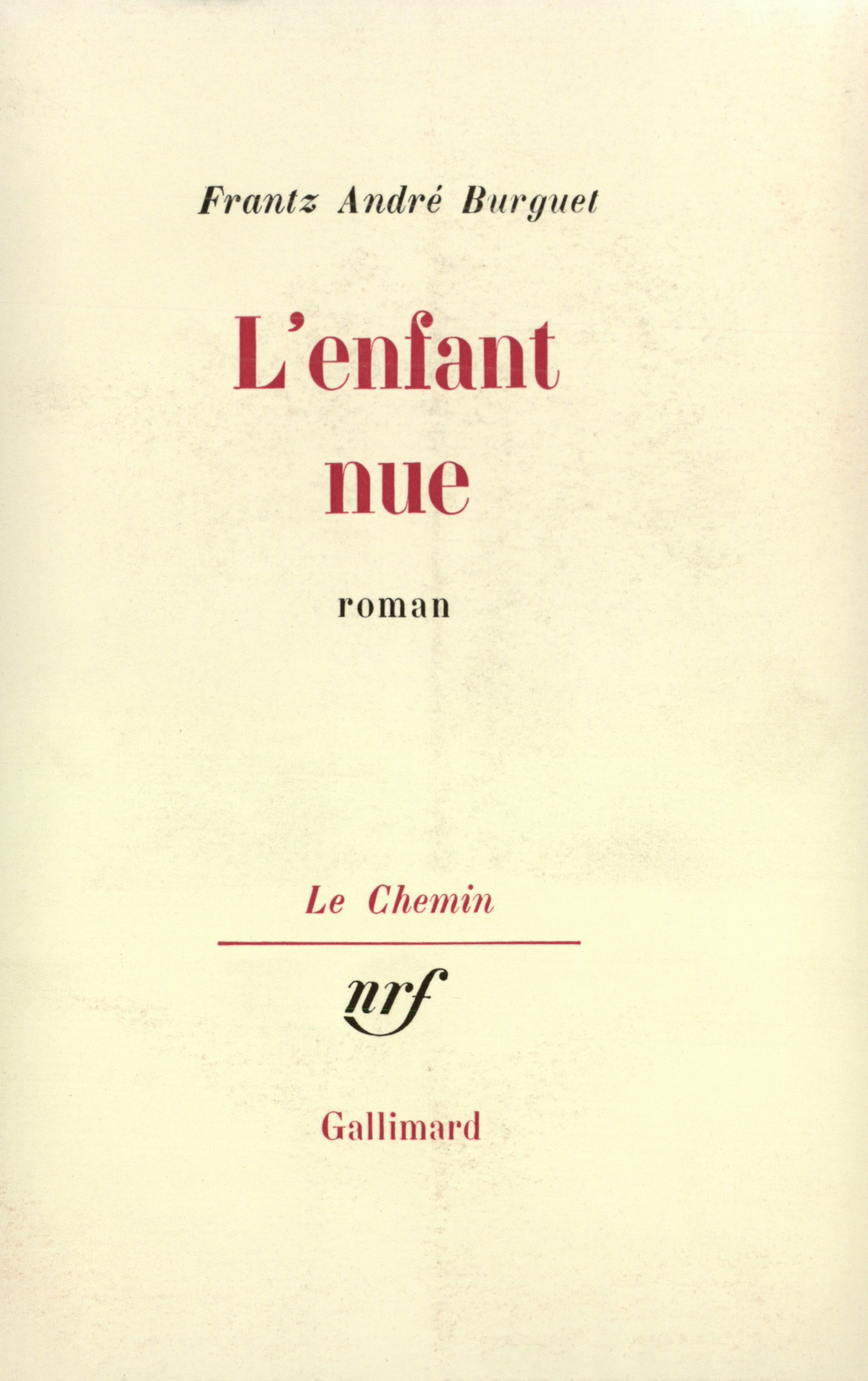 ENFANT NUE