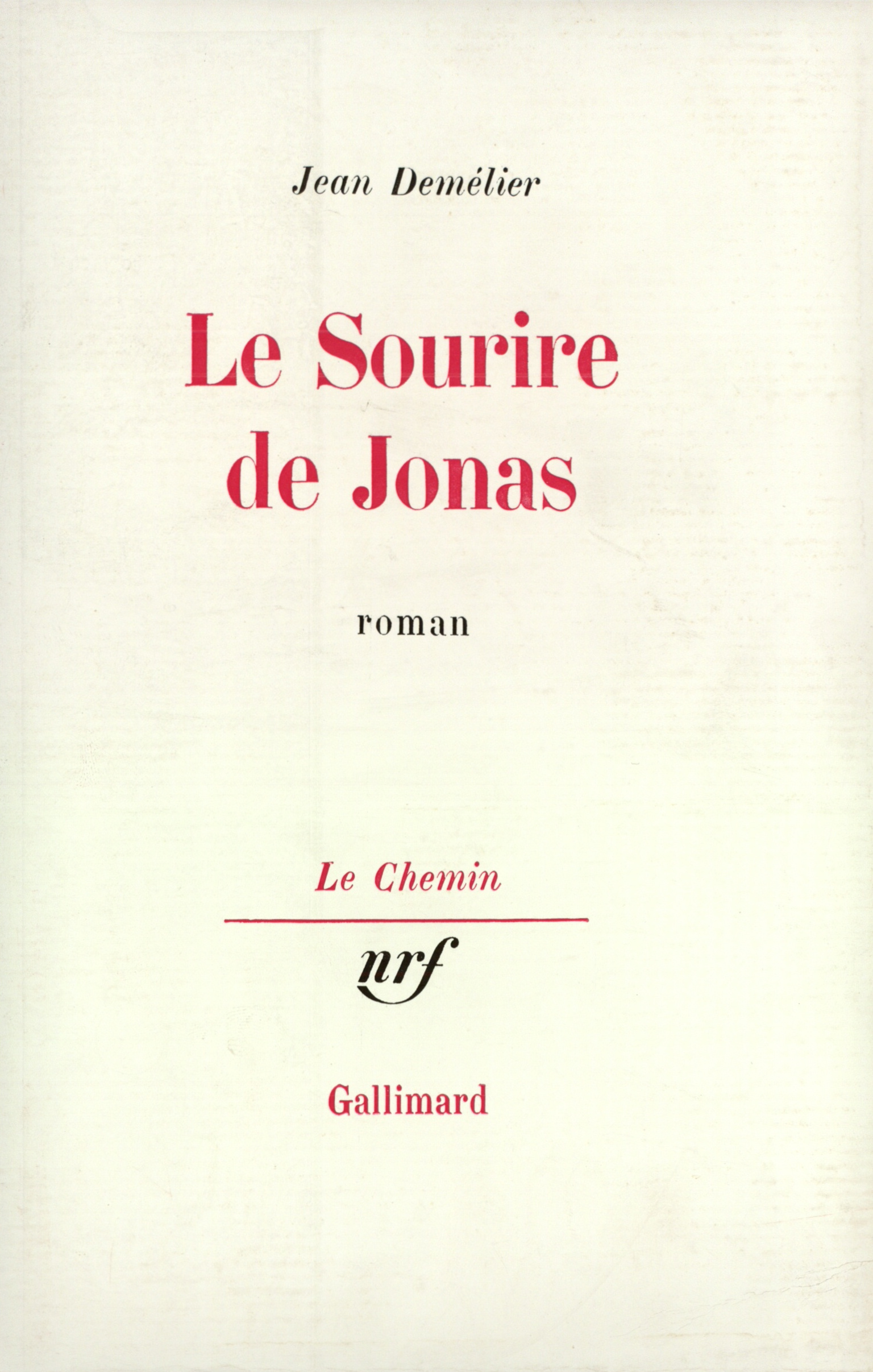 SOURIRE DE JONAS