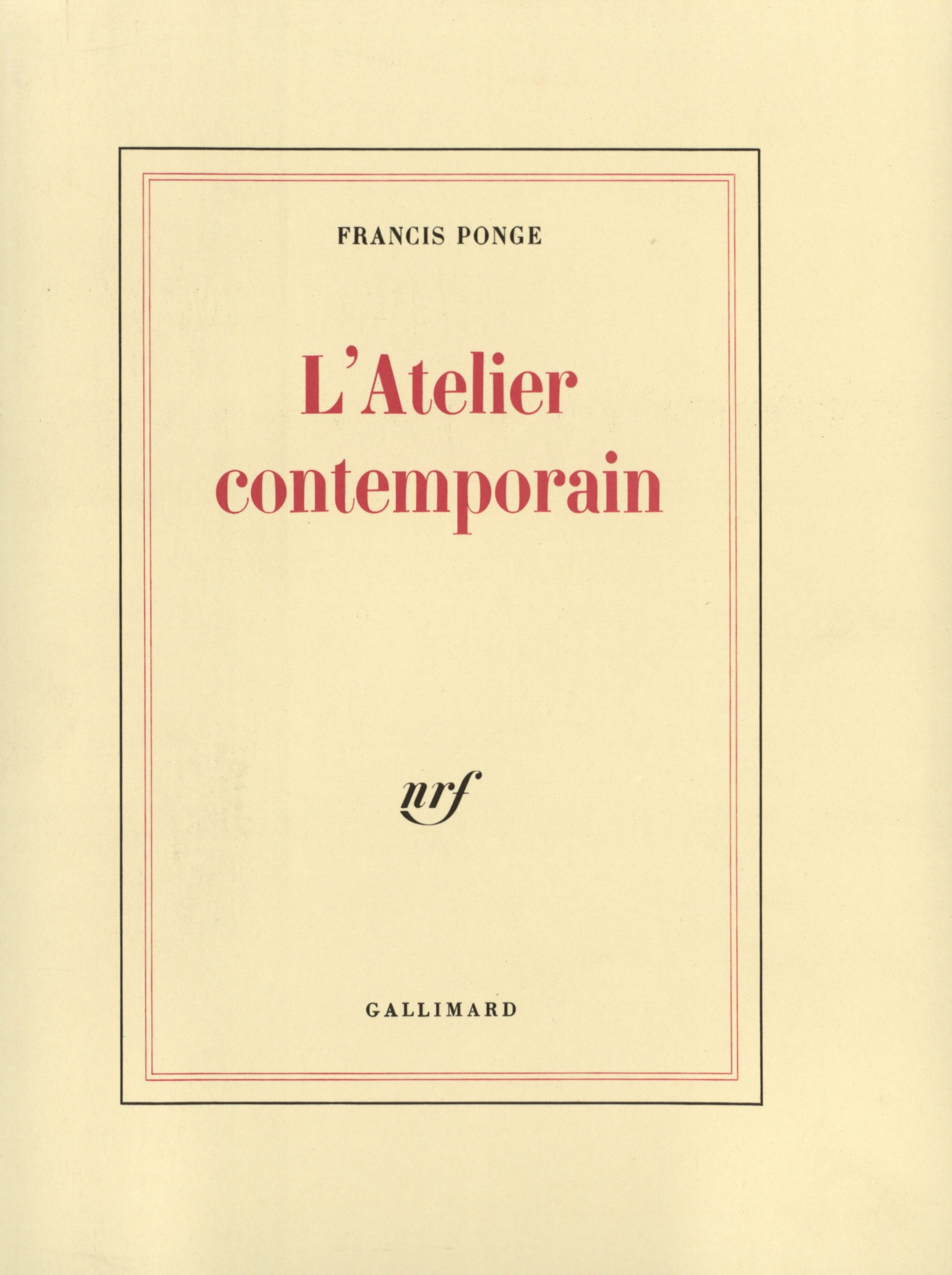 ATELIER CONTEMPORAIN