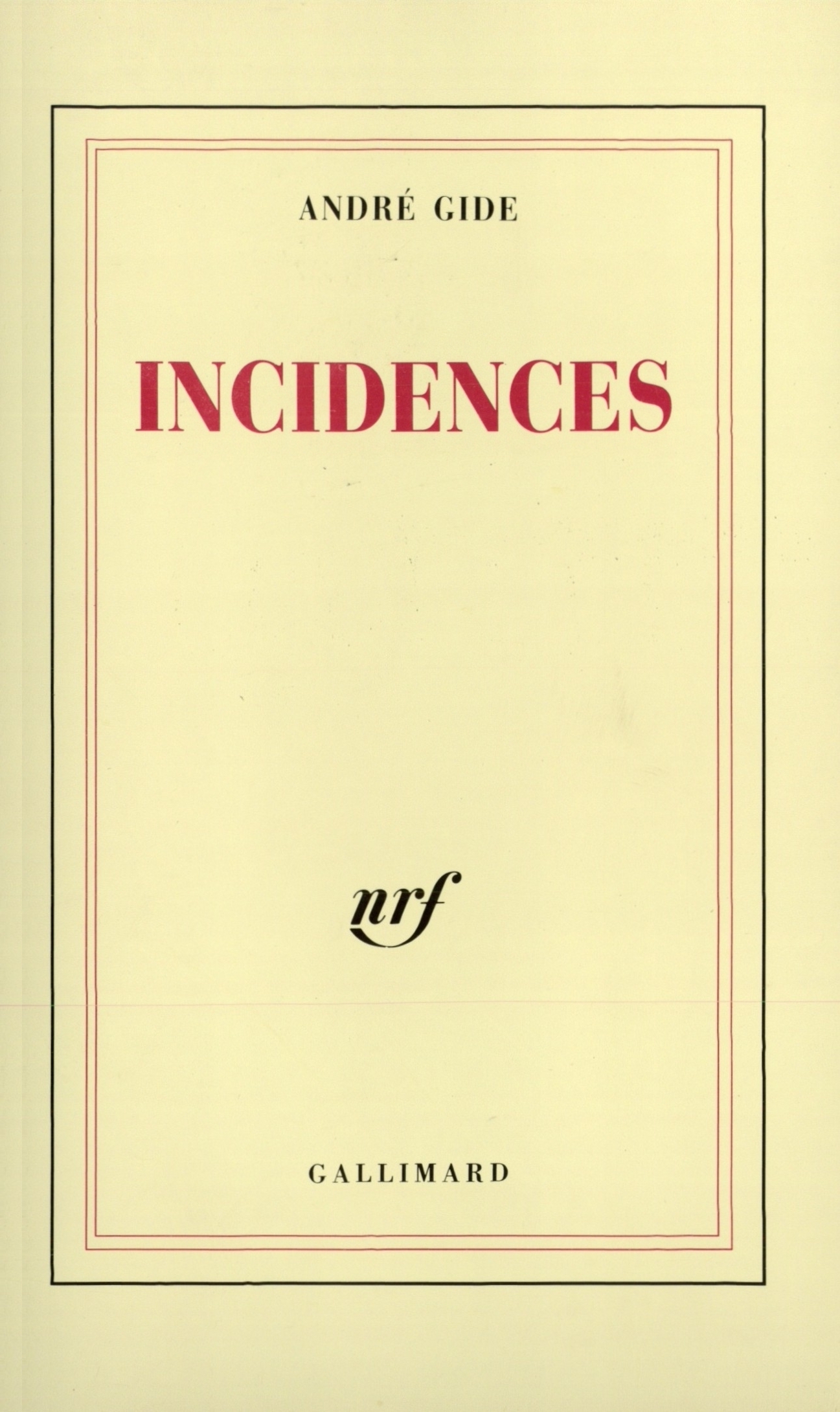 INCIDENCES