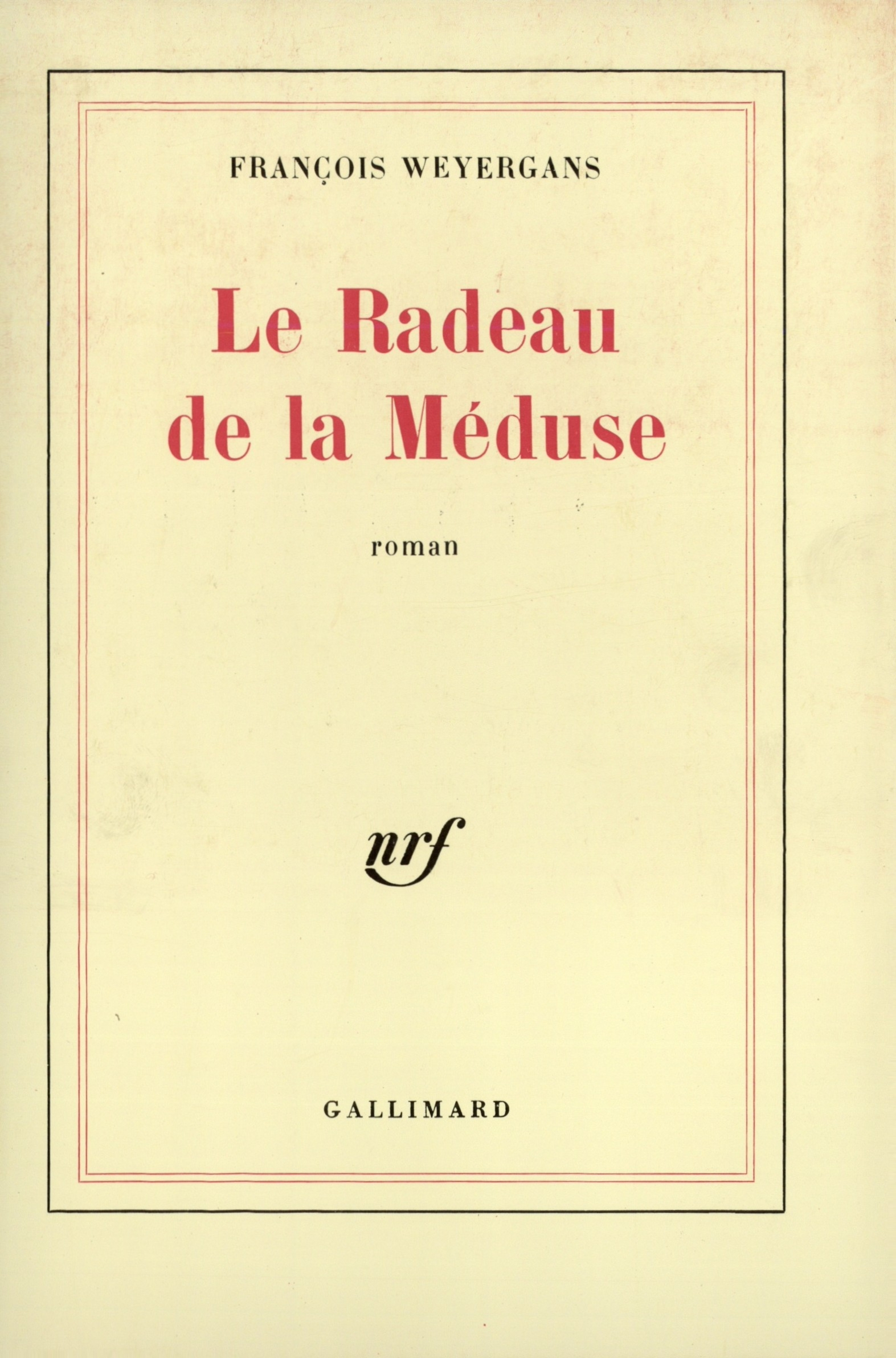 RADEAU DE LA MEDUSE