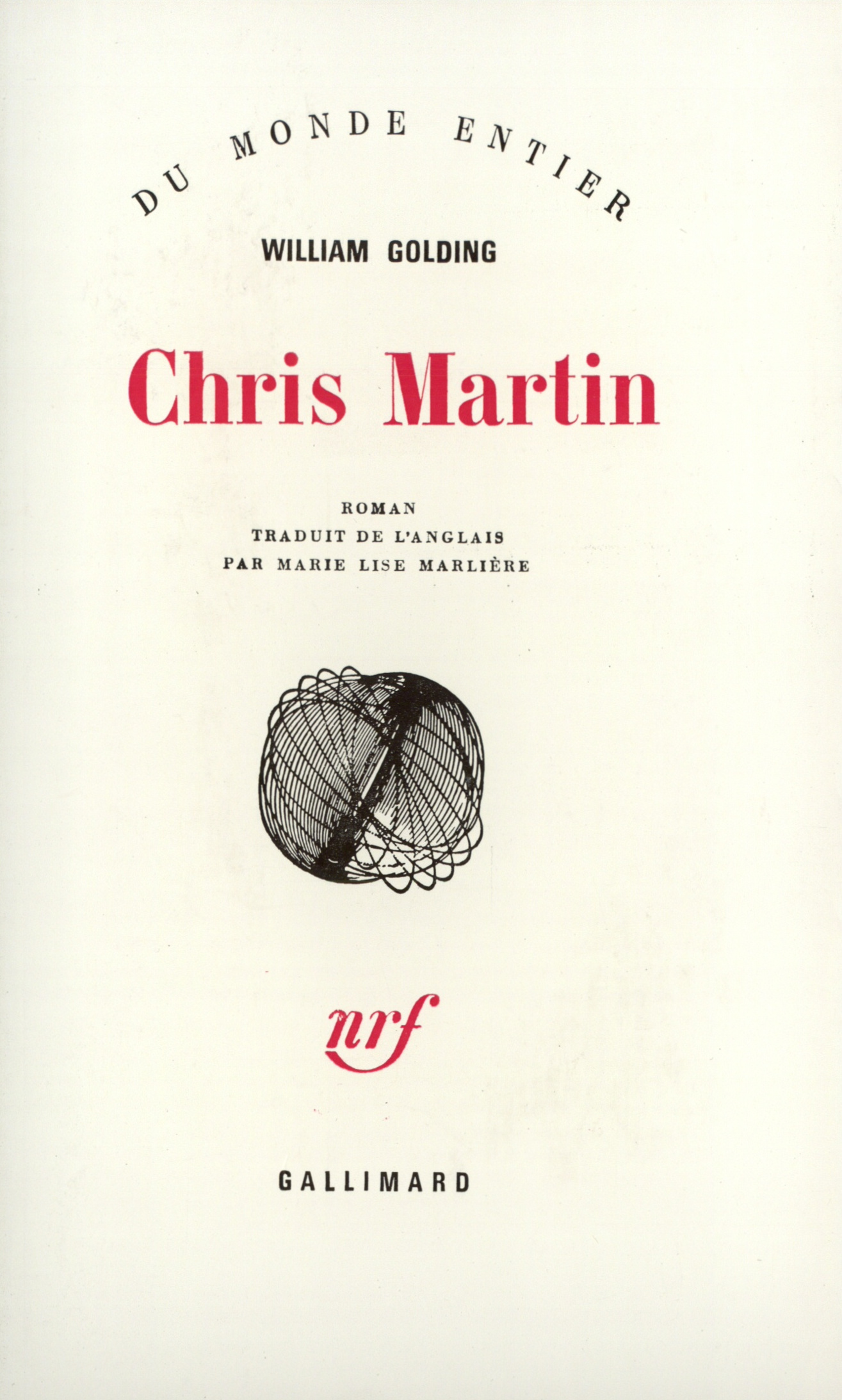 CHRIS MARTIN