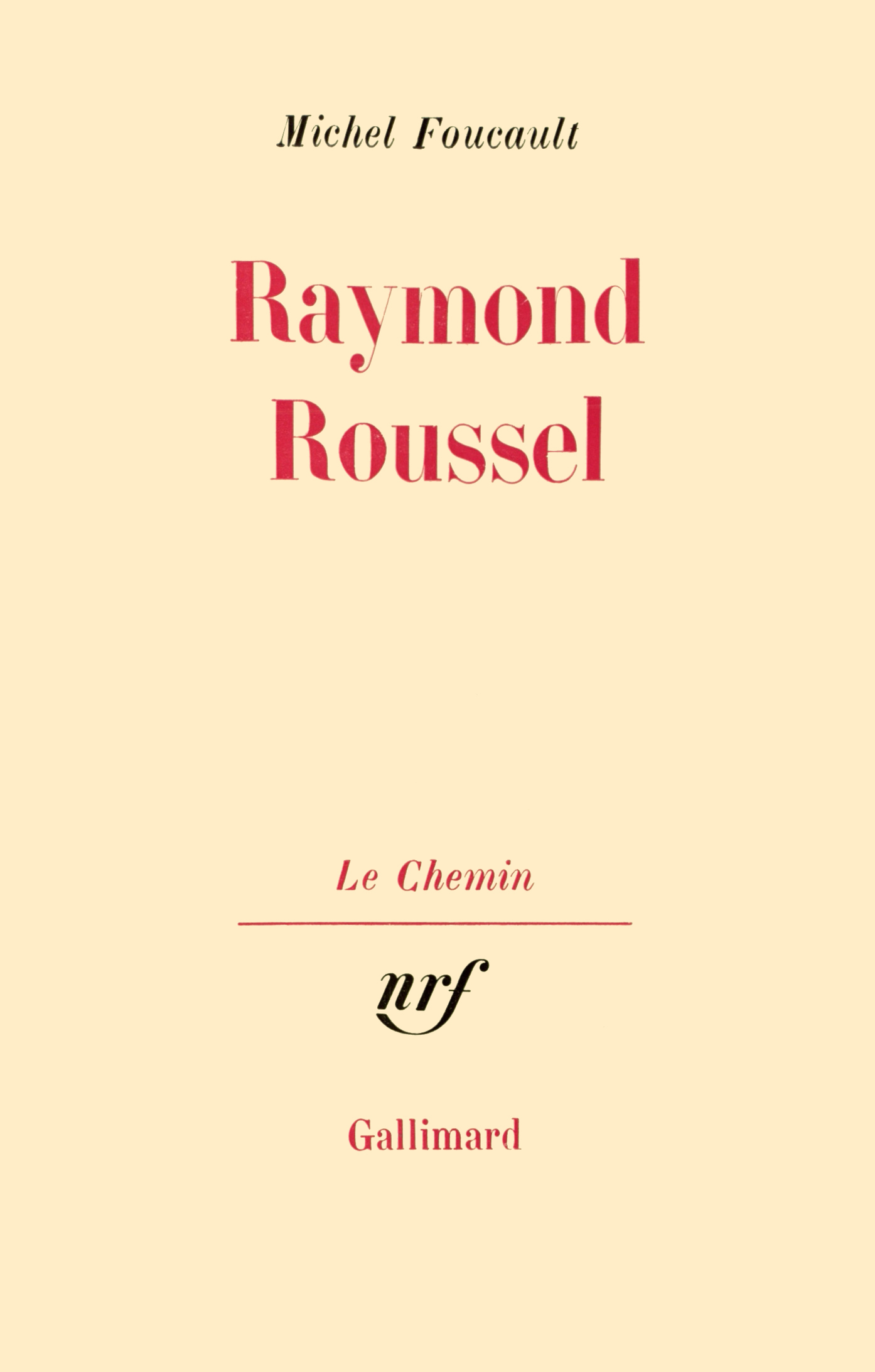 RAYMOND ROUSSEL