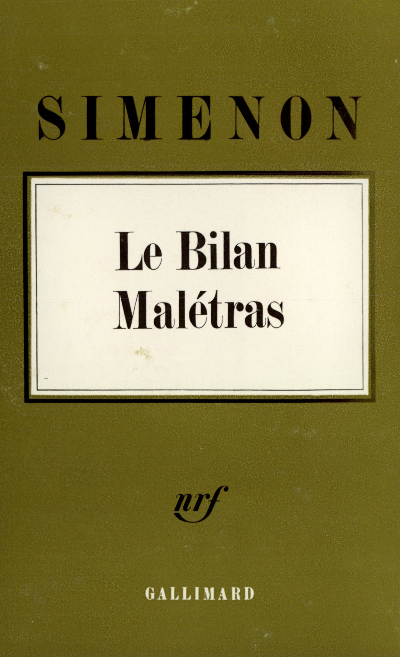 BILAN MALETRAS