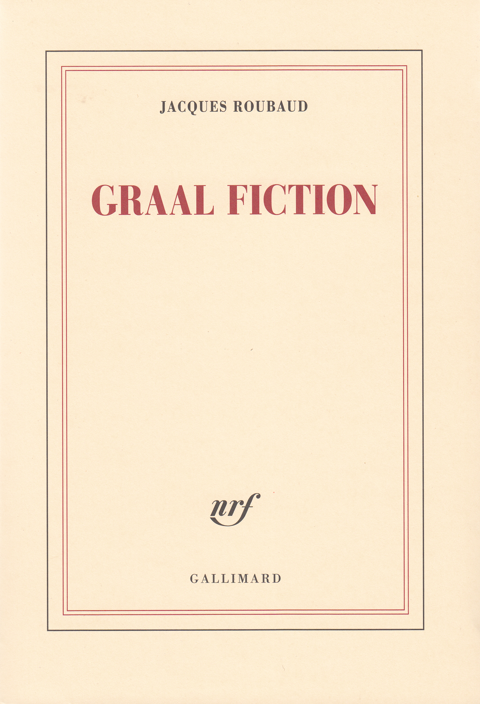 GRAAL FICTION