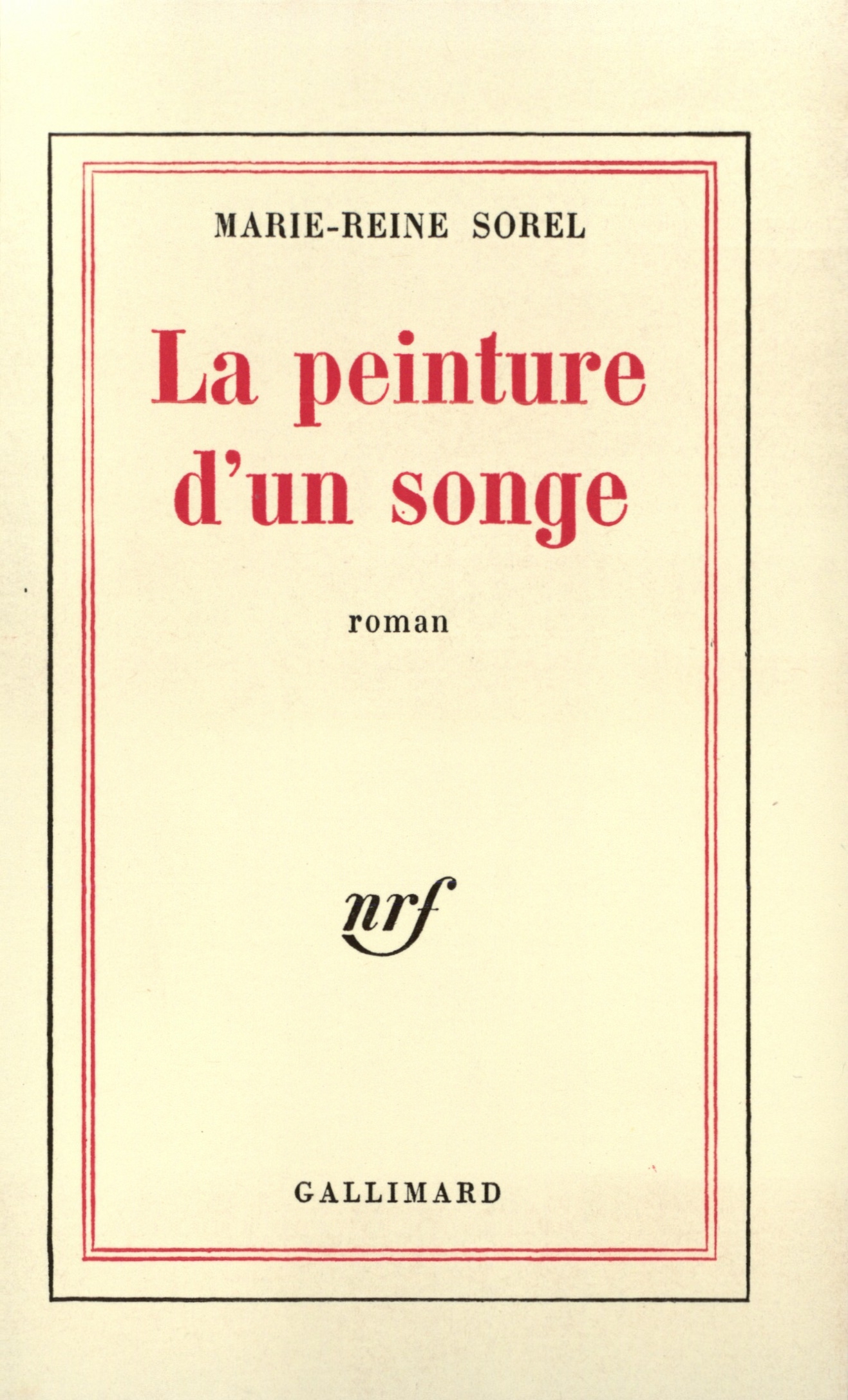 PEINTURE D'UN SONGE