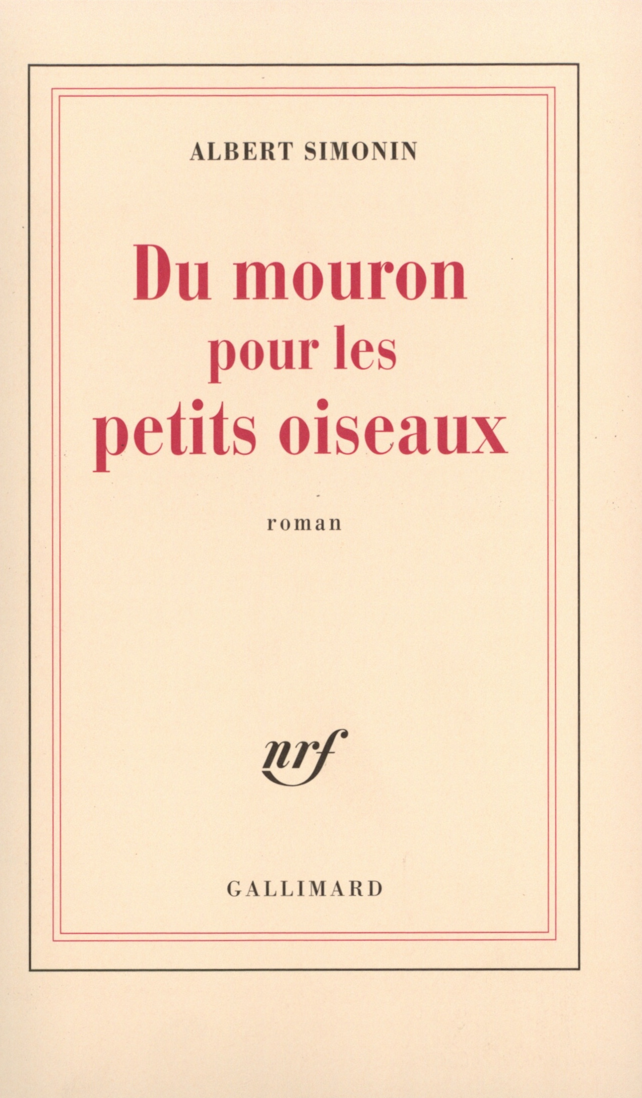 DU MOURON POUR LES PETITS OISEAUX
