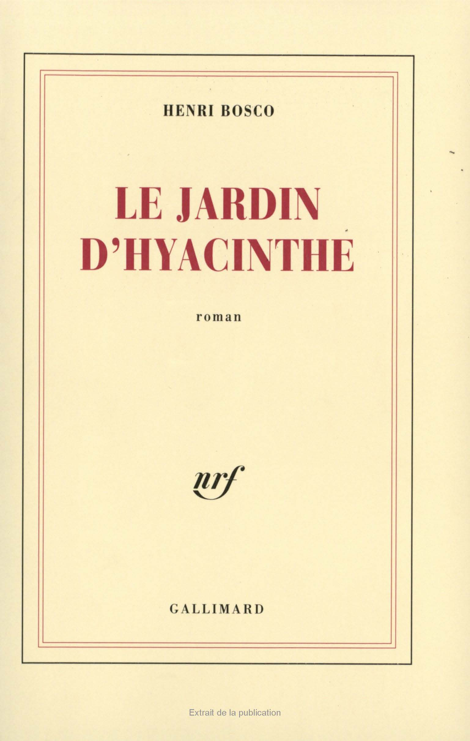 JARDIN D'HYACINTHE