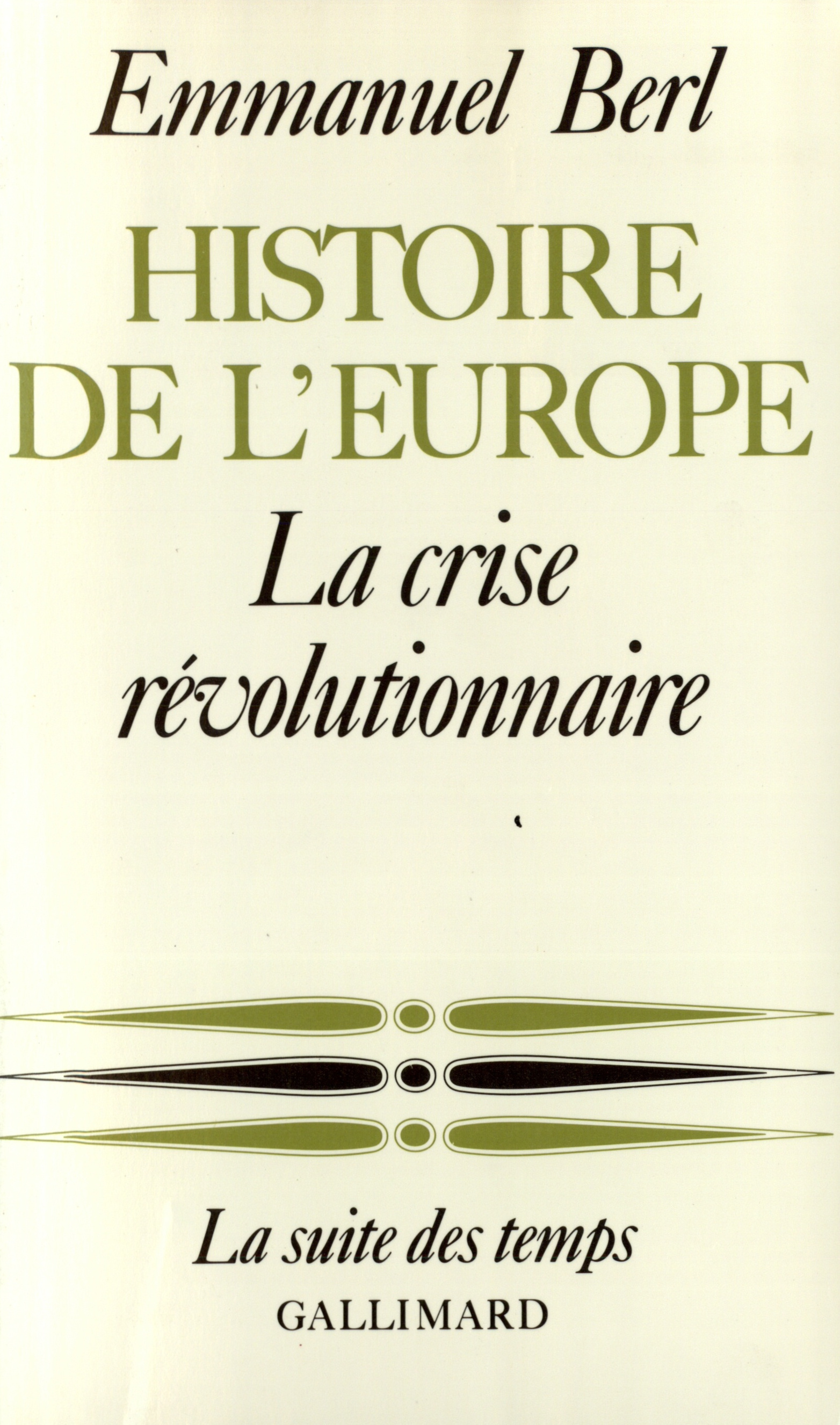 HISTOIRE DE L'EUROPE T3