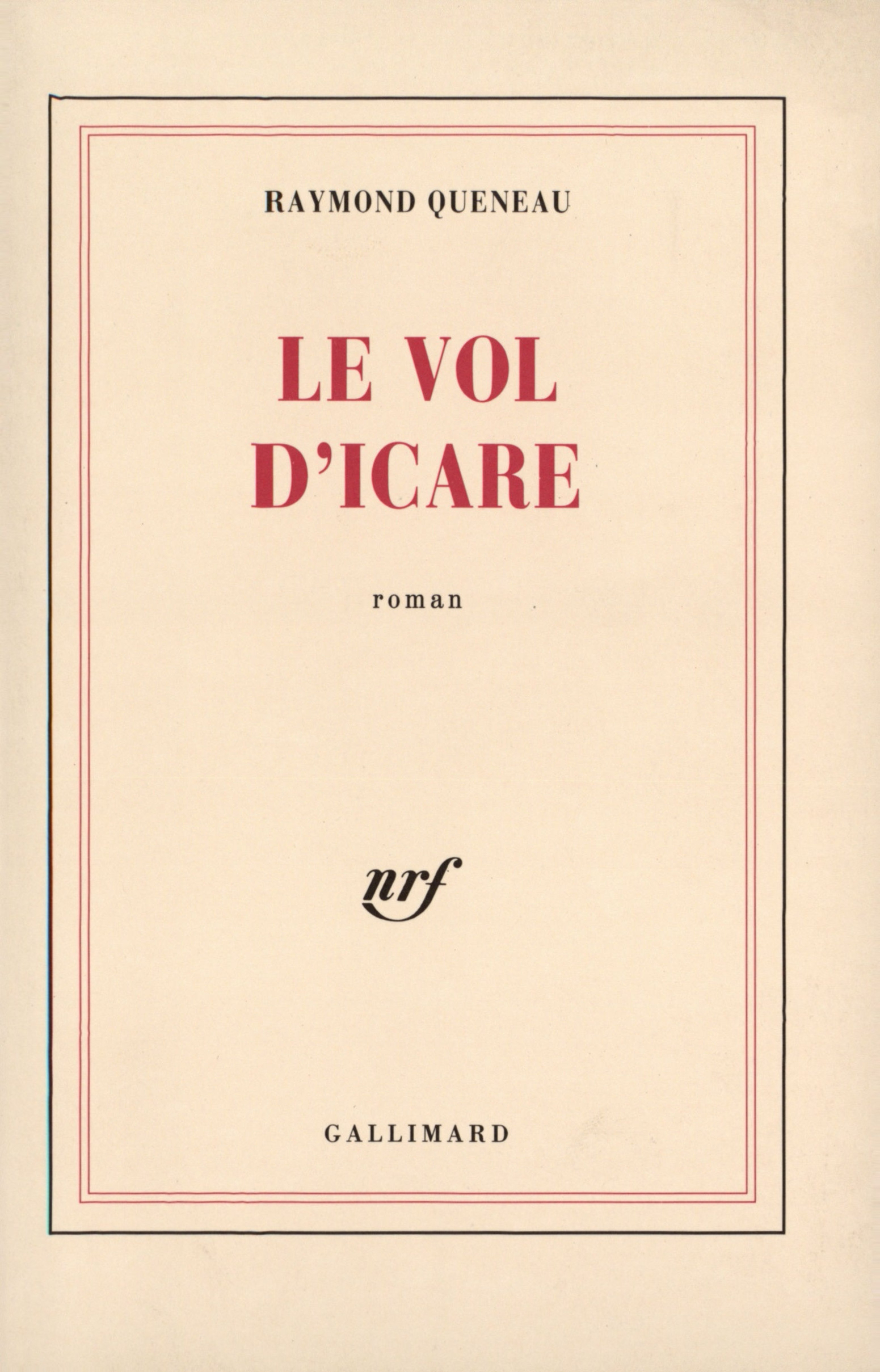 VOL D'ICARE