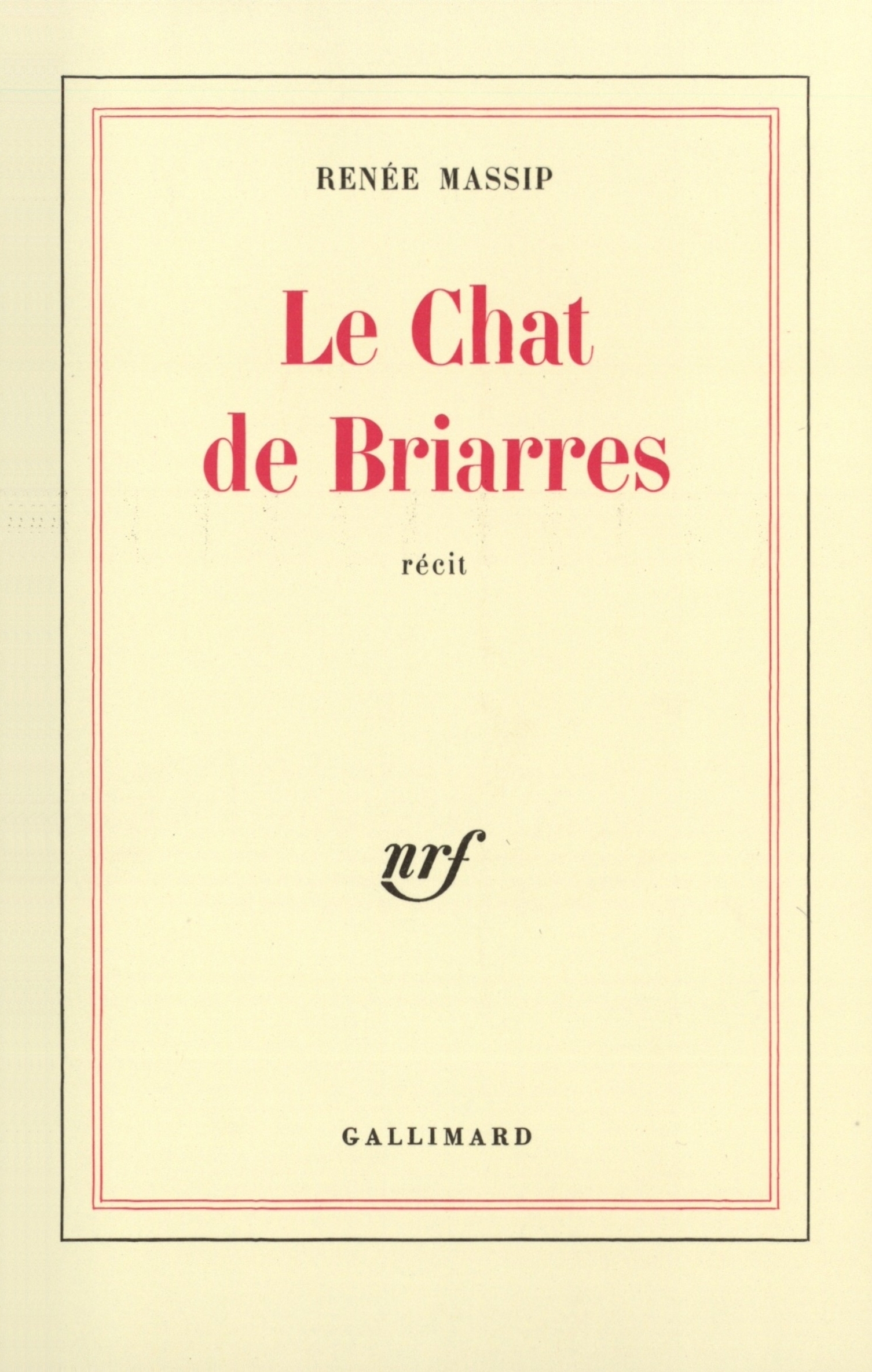 CHAT DE BRIARRES