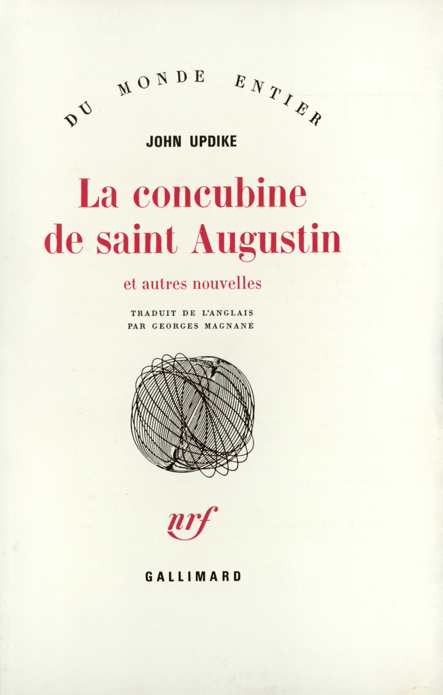 CONCUBINE DE SAINT AUGUSTIN ET AUTRES NOUVELLES
