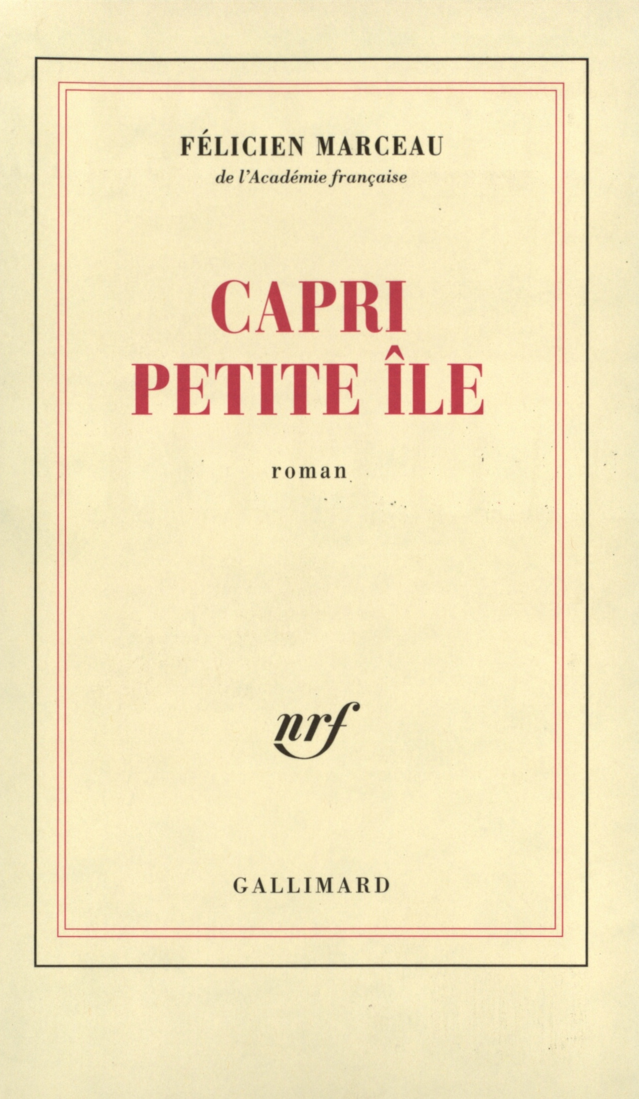 CAPRI, PETITE ILE