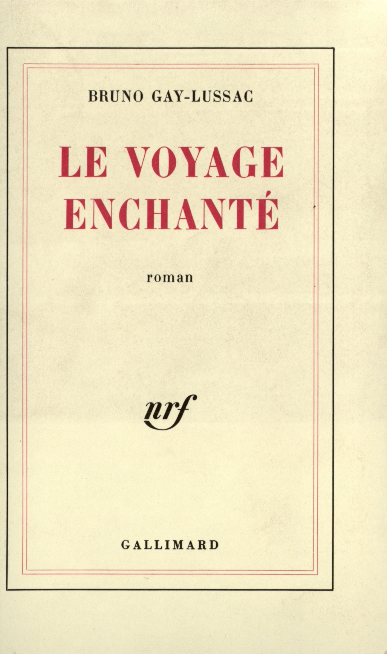 VOYAGE ENCHANTE