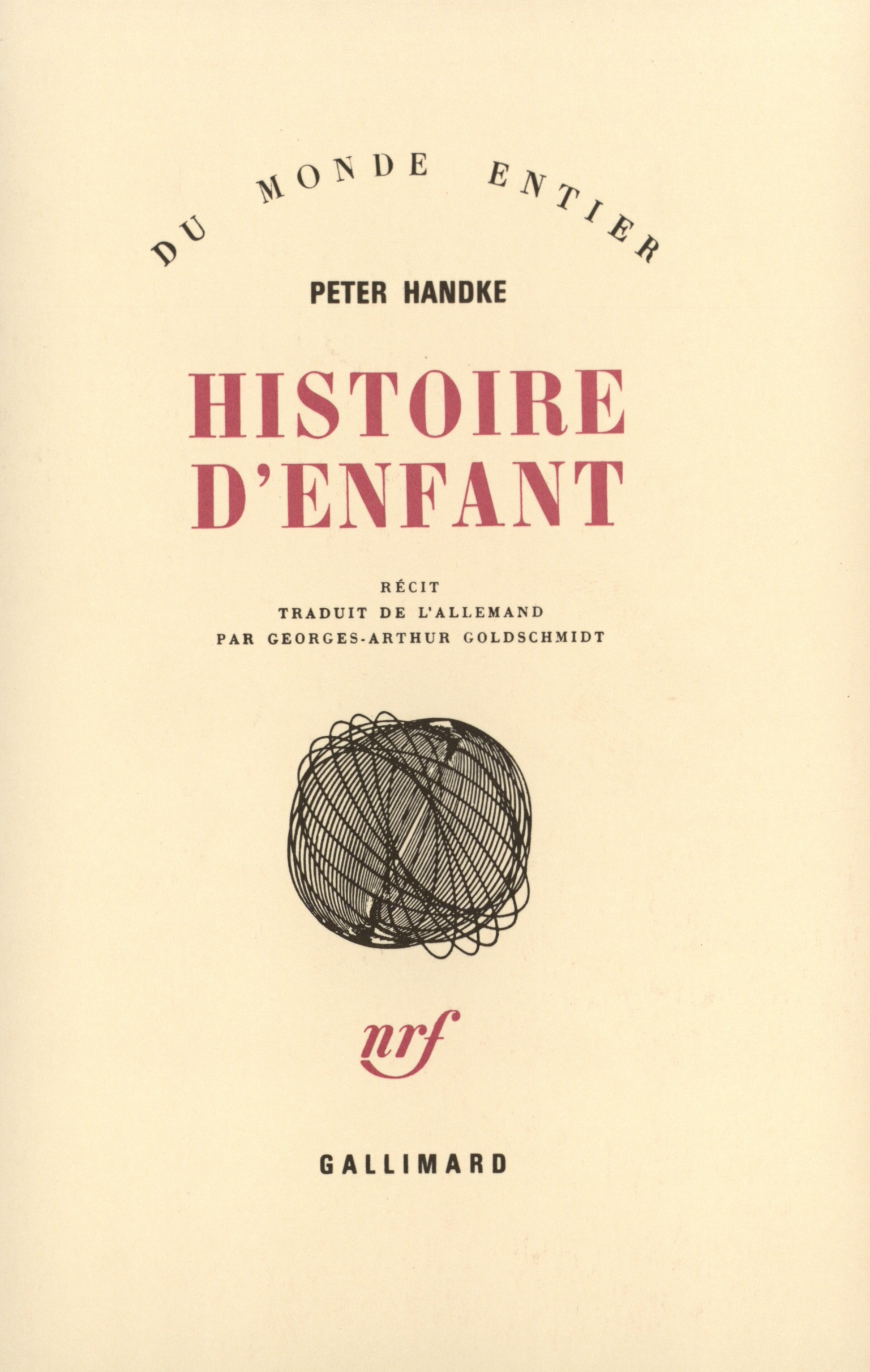 HISTOIRE D'ENFANT