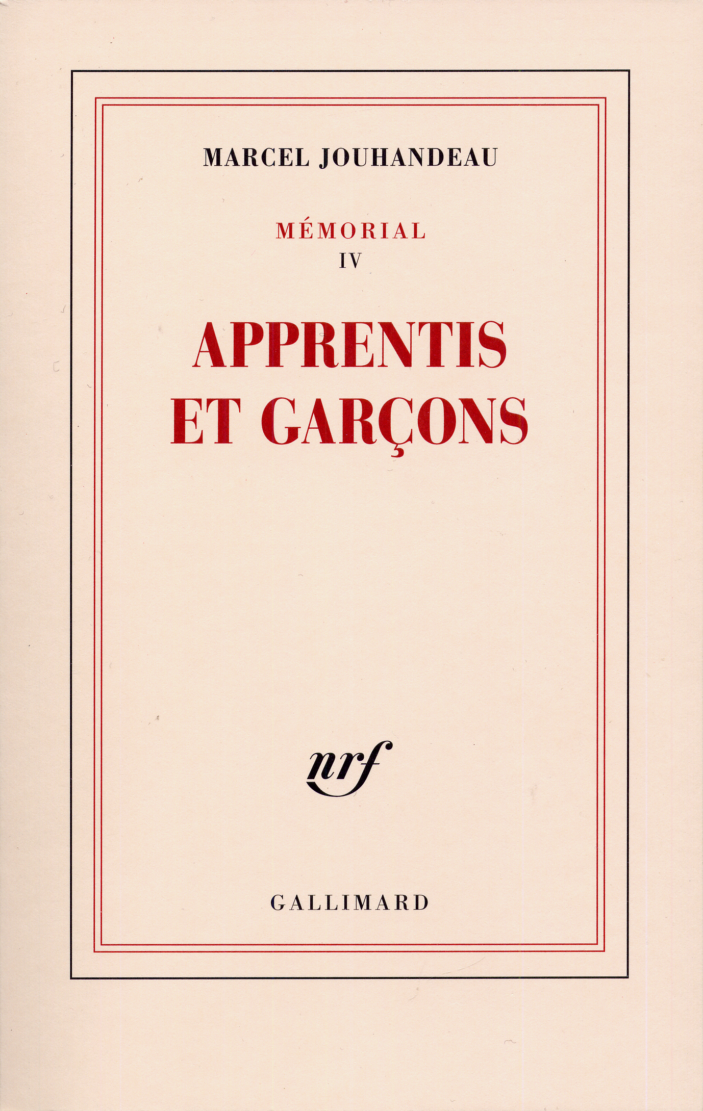 APPRENTIS ET GARCONS