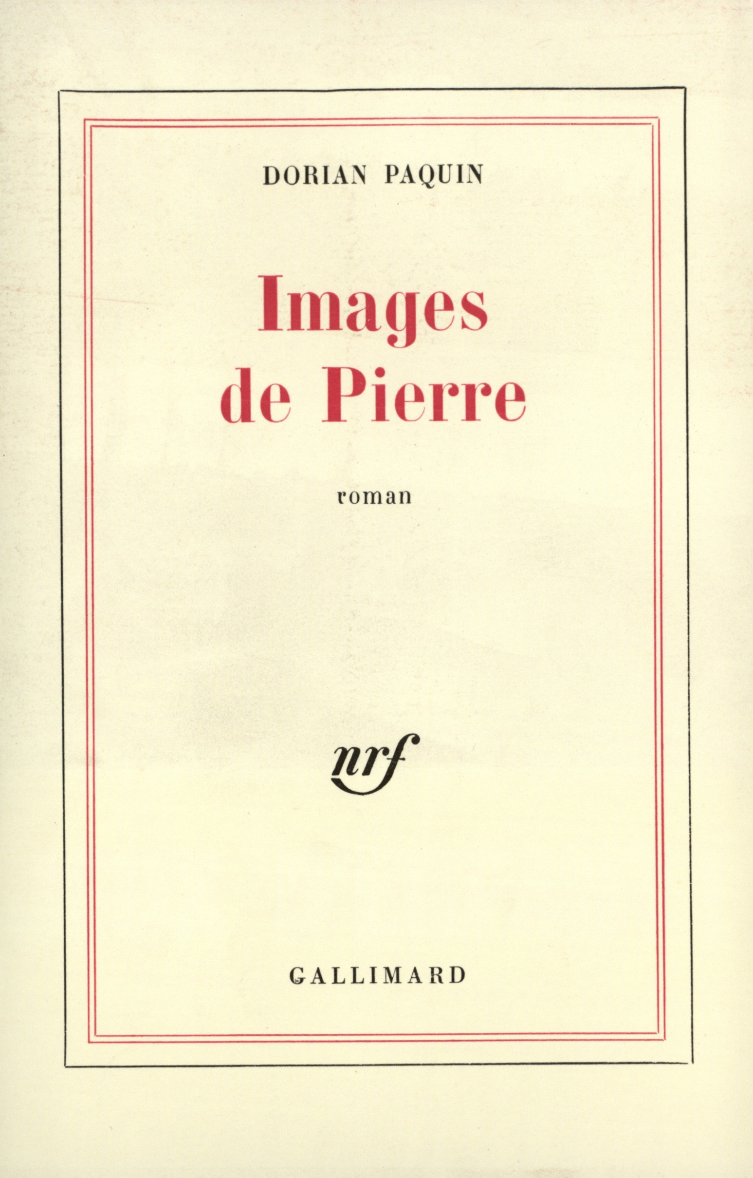IMAGES DE PIERRE