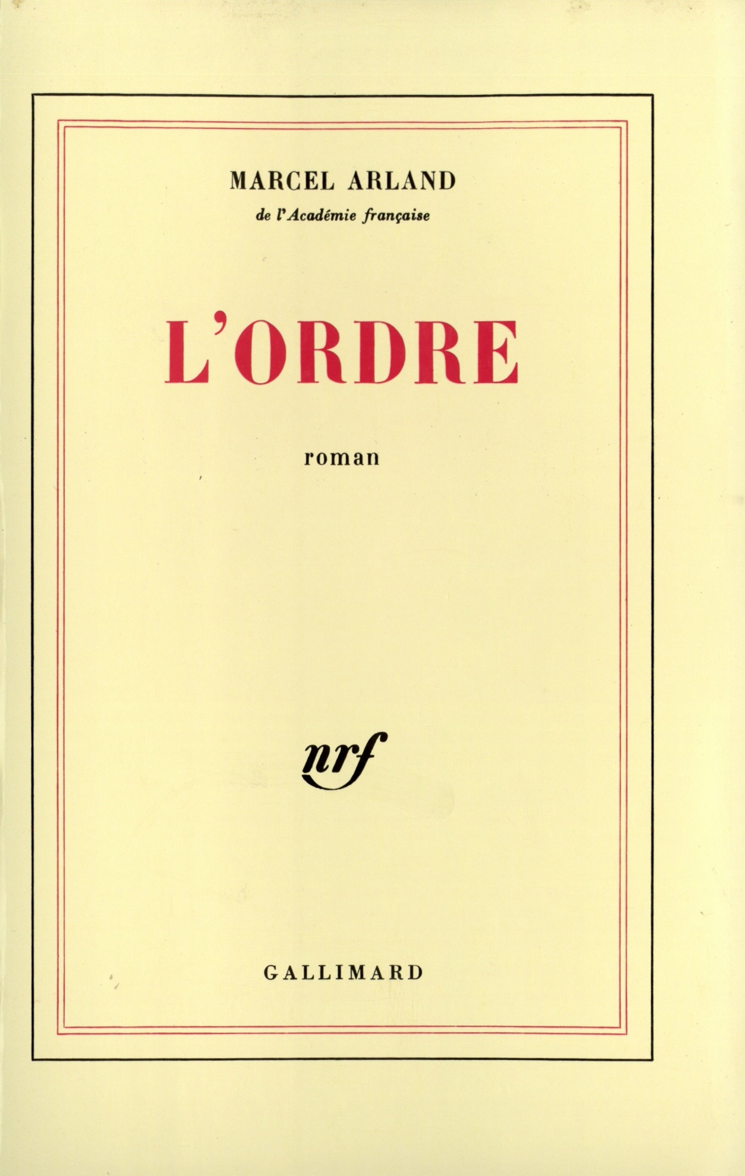 ORDRE