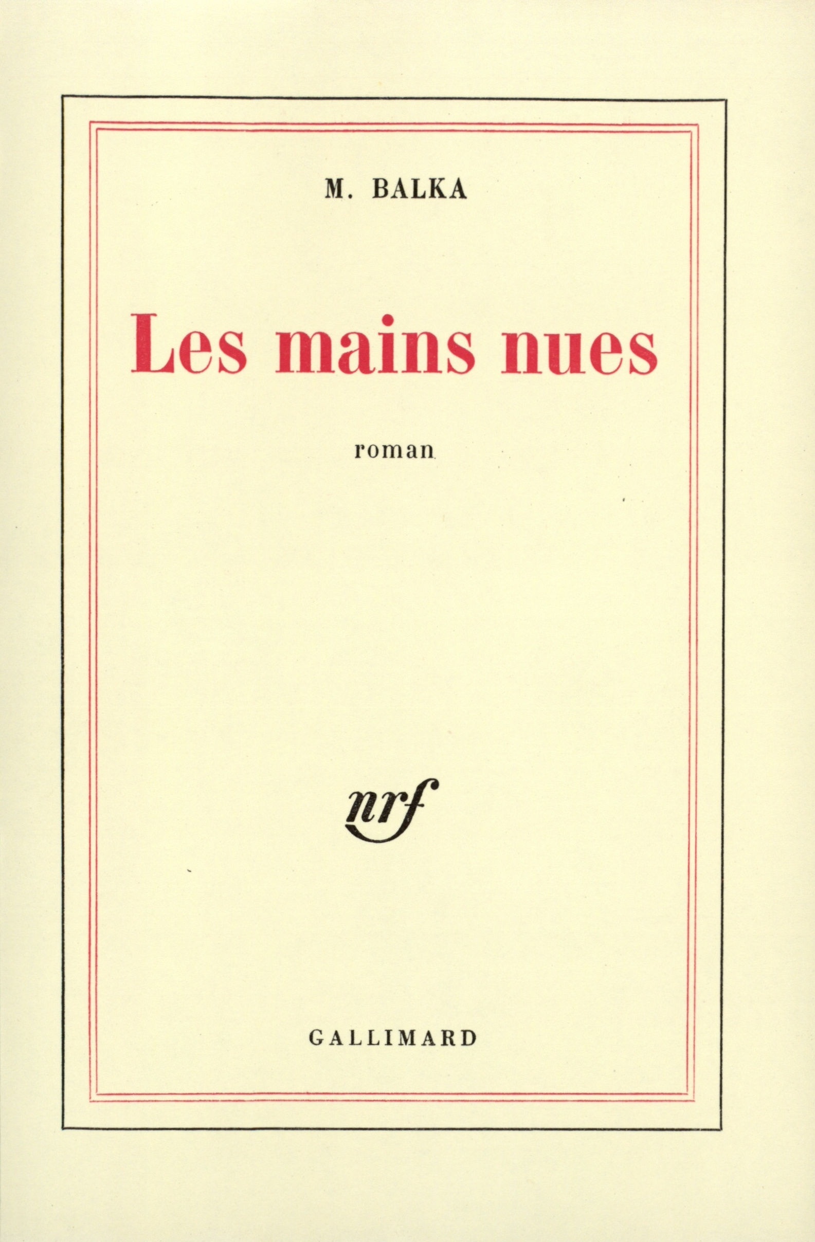 MAINS NUES
