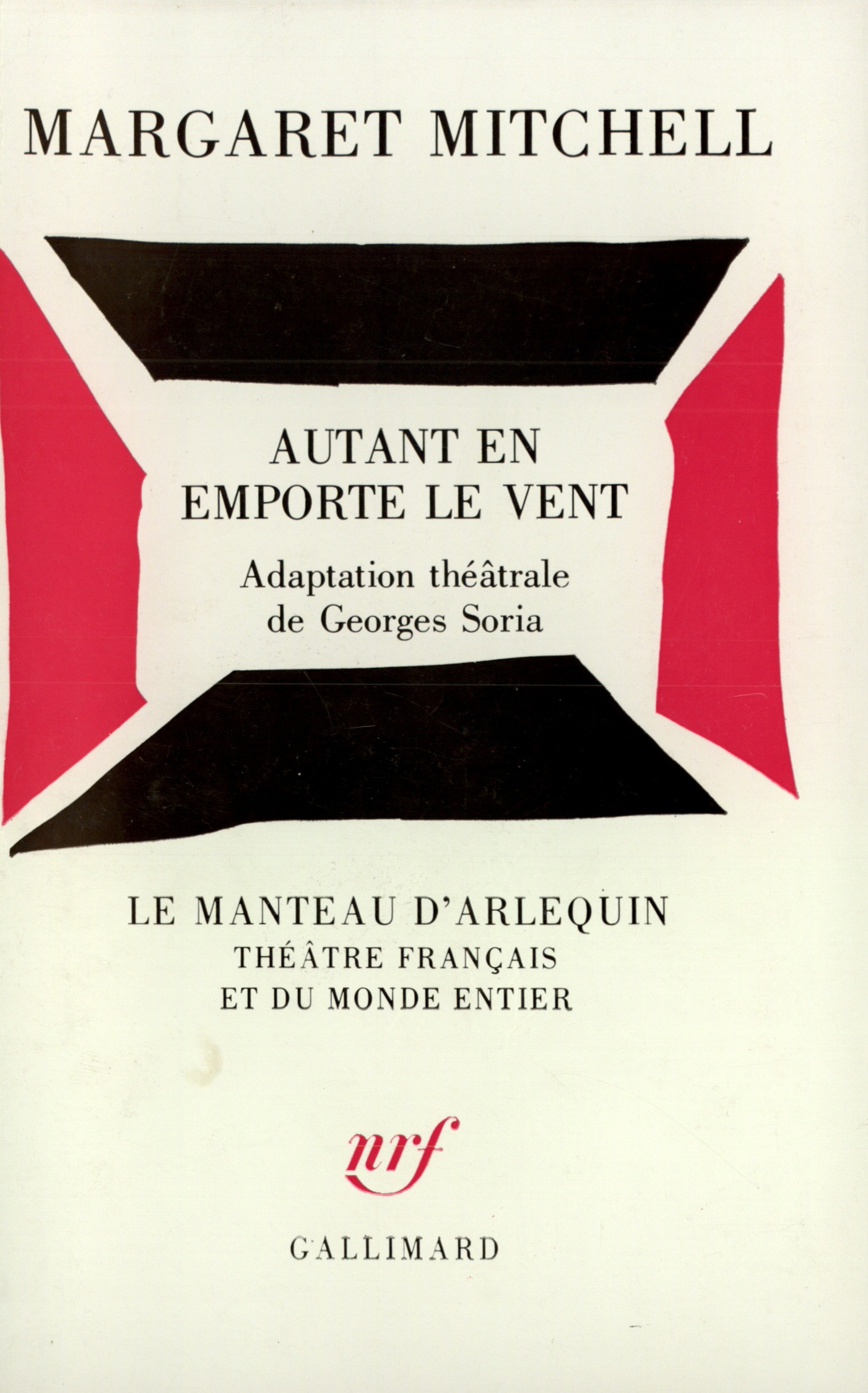 AUTANT EN EMPORTE LE VENT (ADAPTATION THEATRALE)