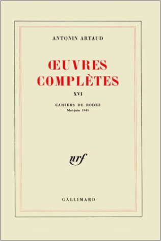 OEUVRES COMPLETES T16 - ARTAUD