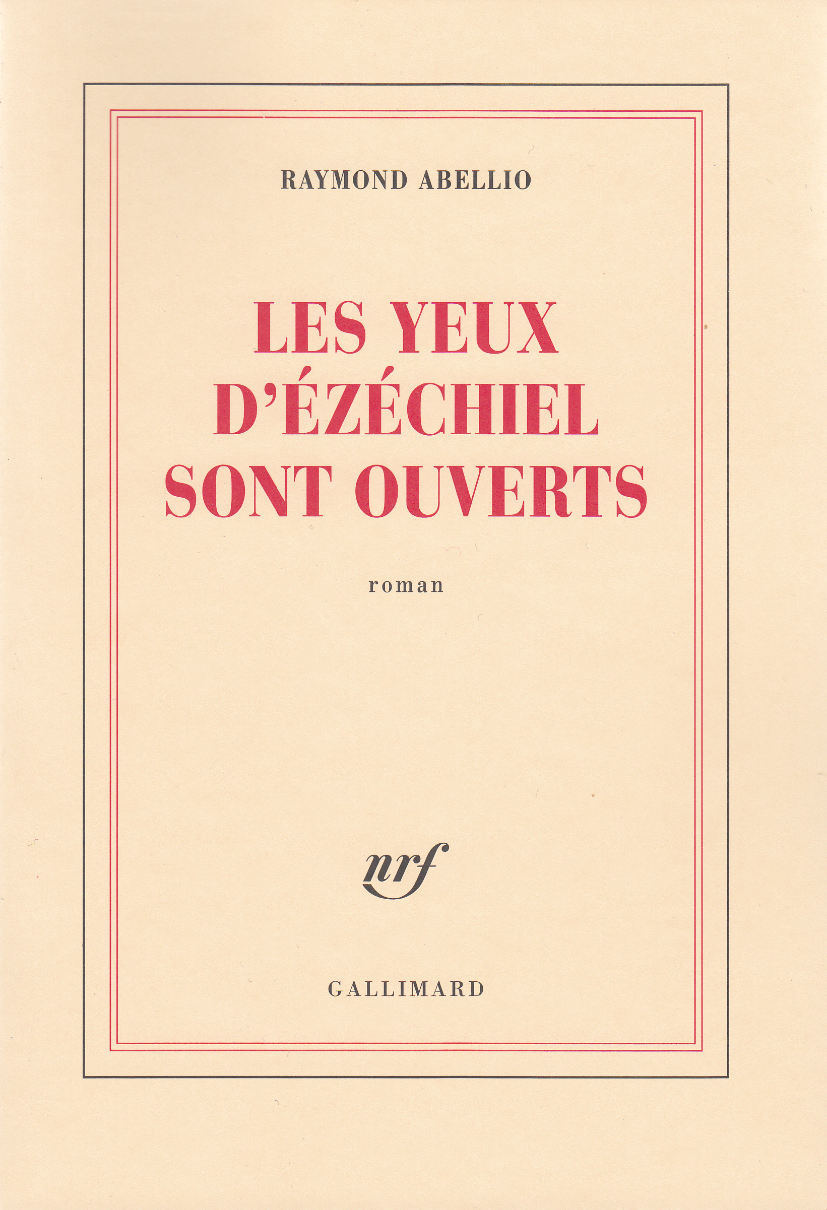 YEUX D'EZECHIEL SONT OUVERTS