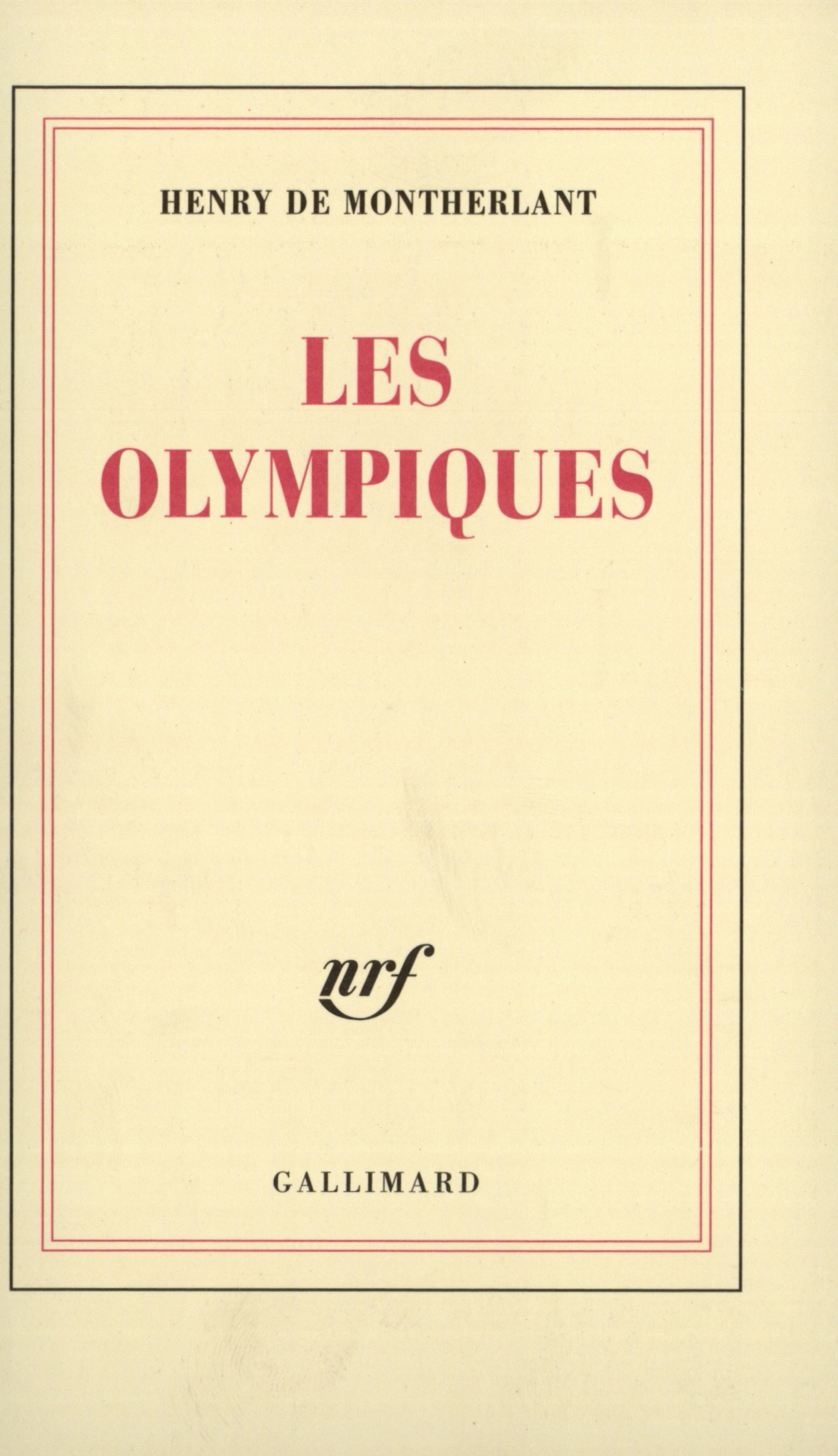 OLYMPIQUES
