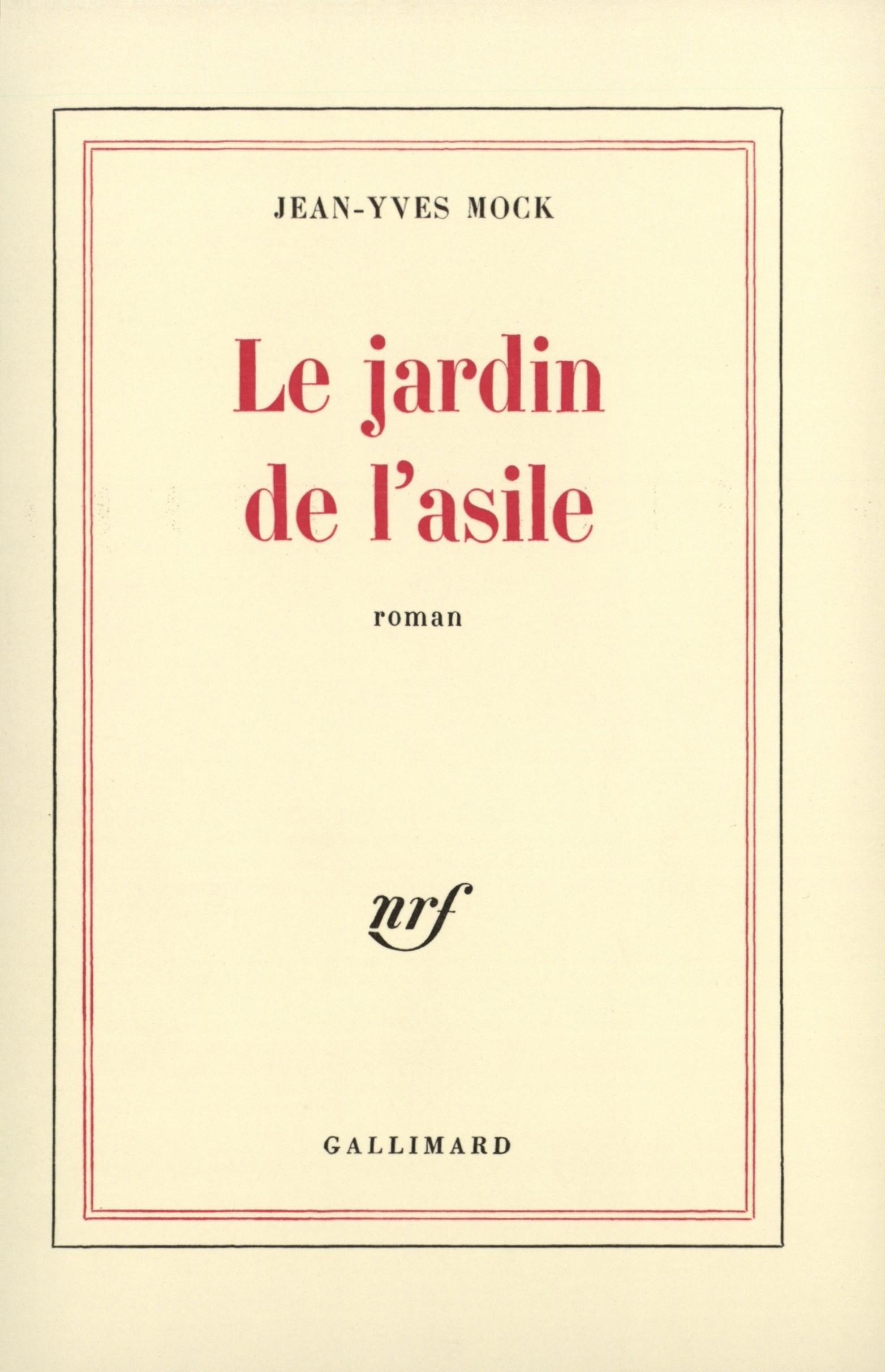JARDIN DE L'ASILE