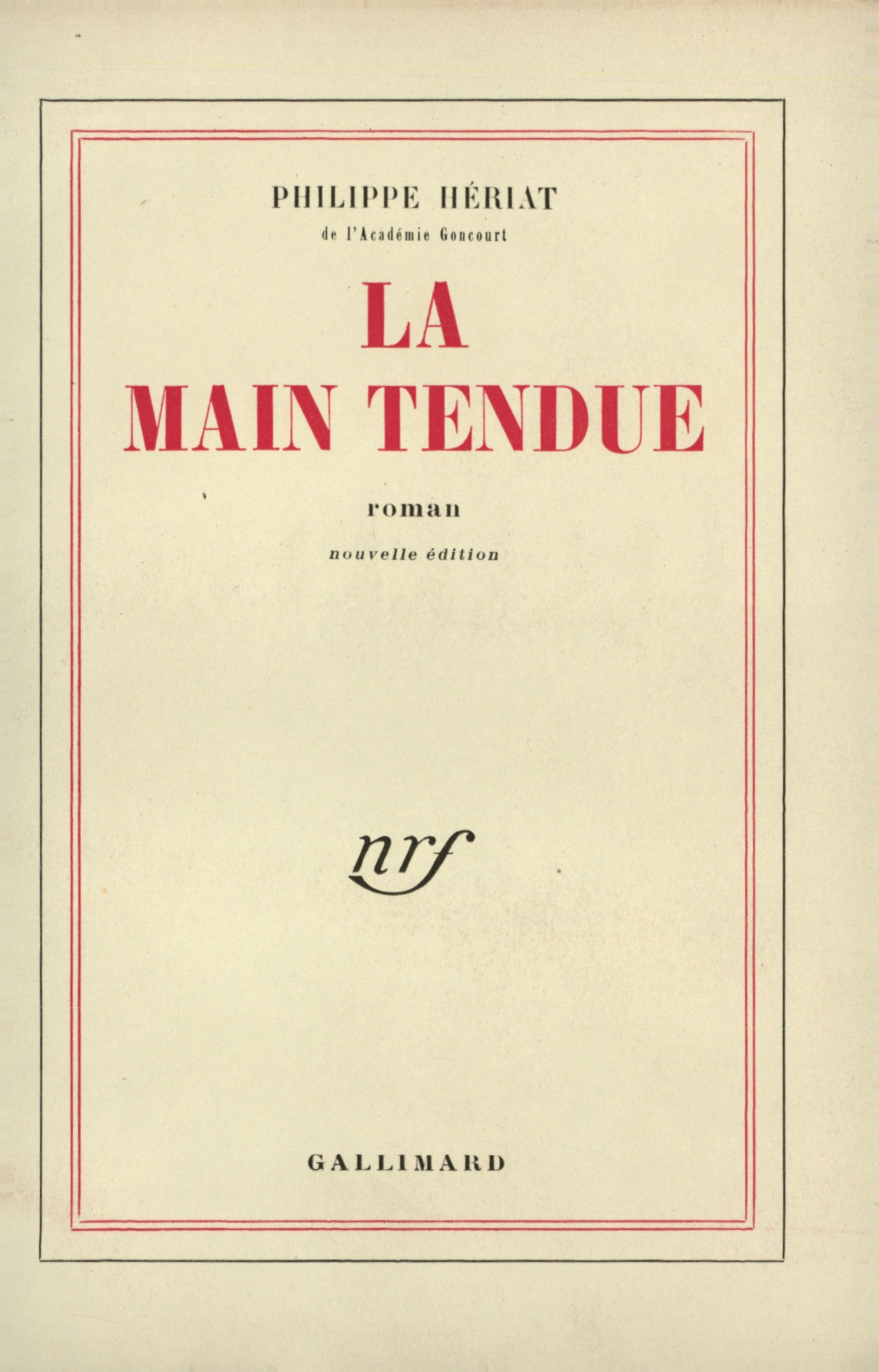 MAIN TENDUE