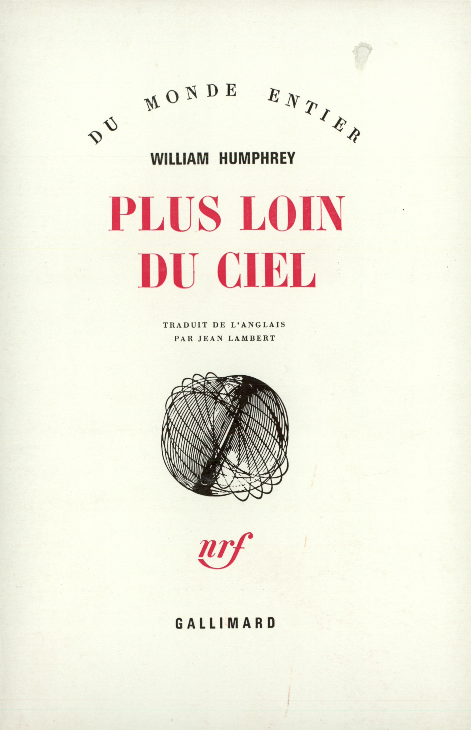 PLUS LOIN DU CIEL