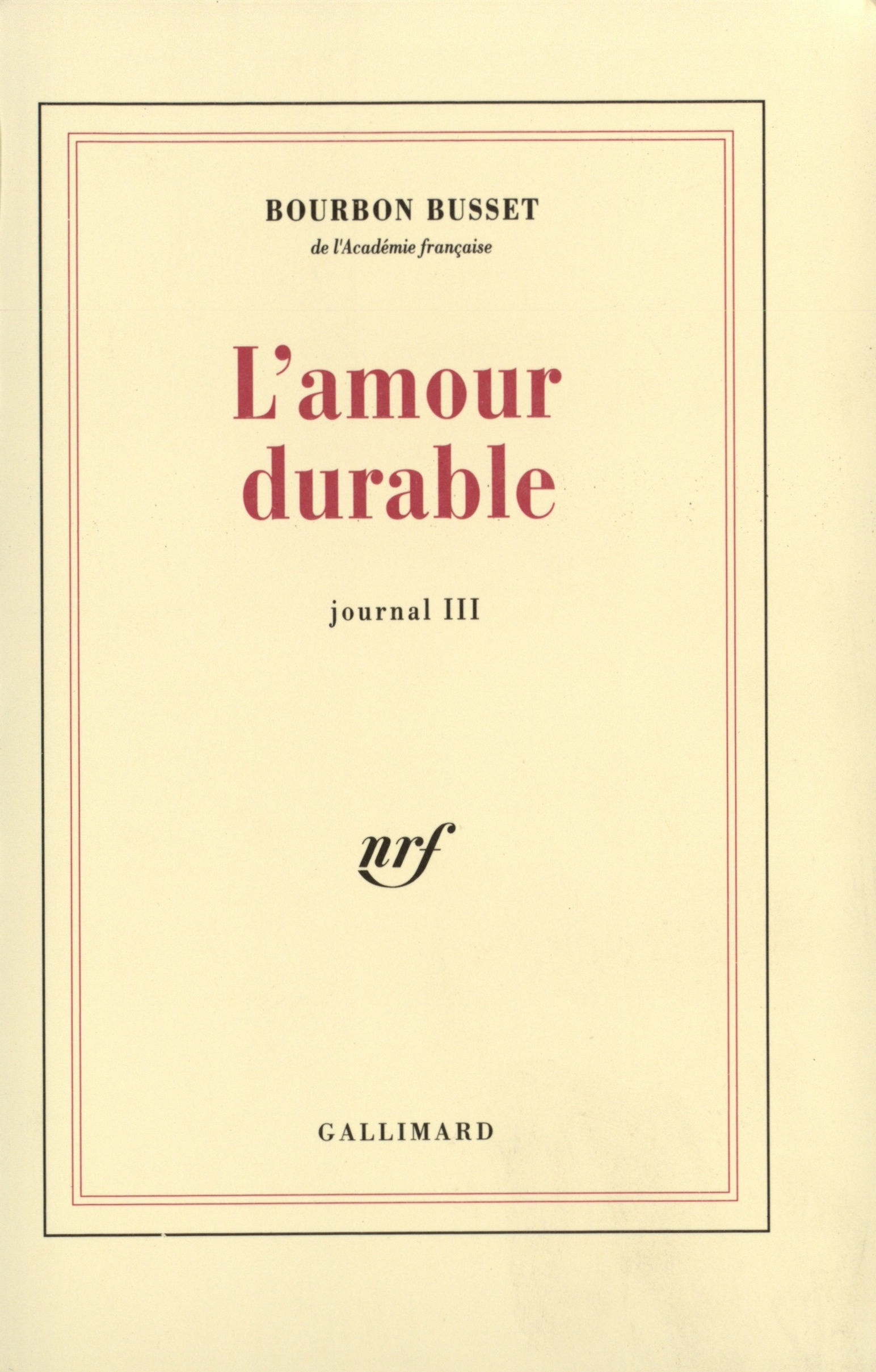 AMOUR DURABLE