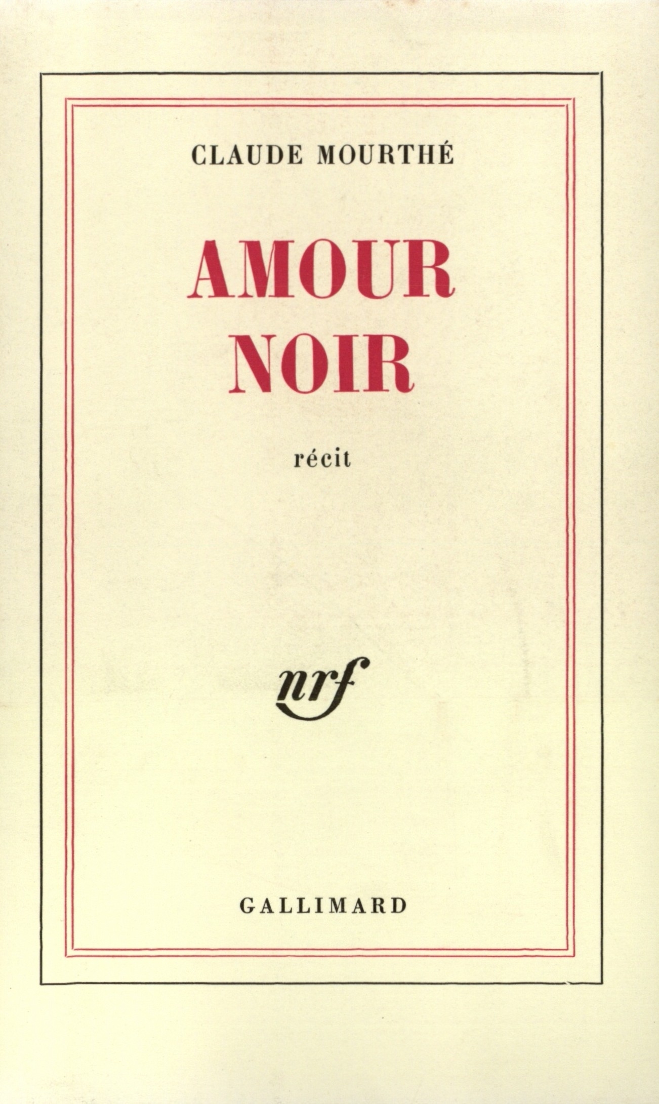 AMOUR NOIR
