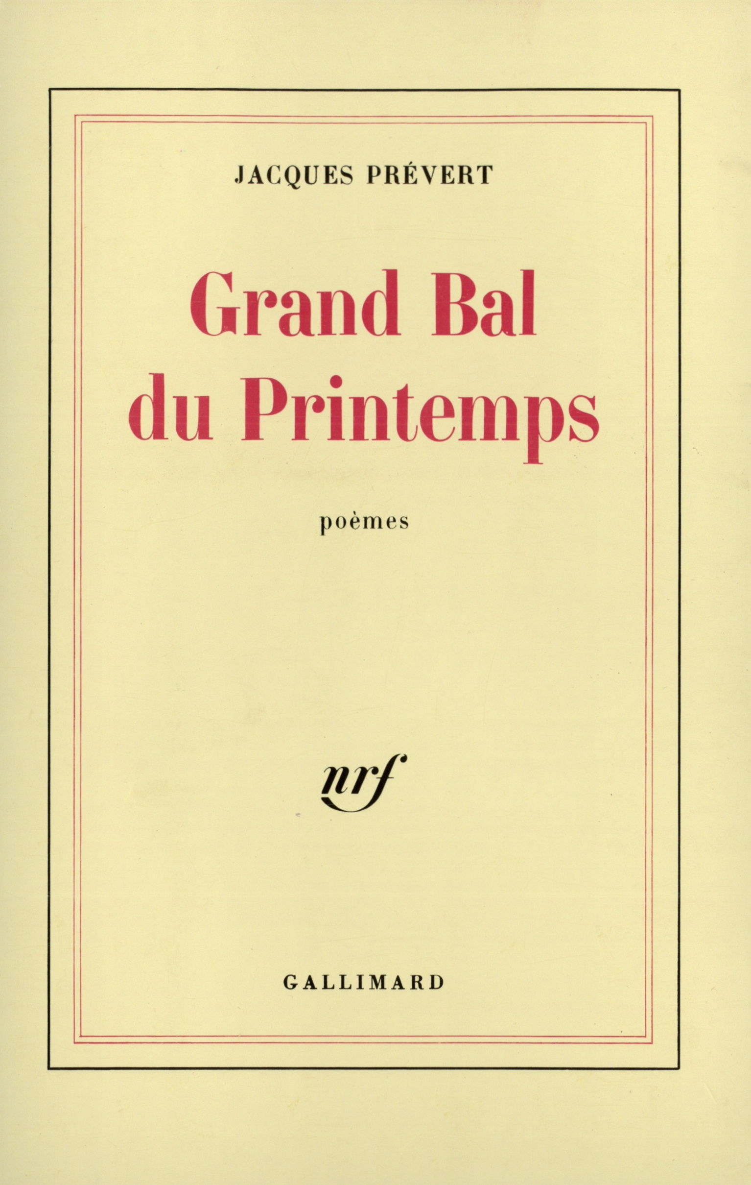 GRAND BAL DU PRINTEMPS / CHARMES DE LONDRES