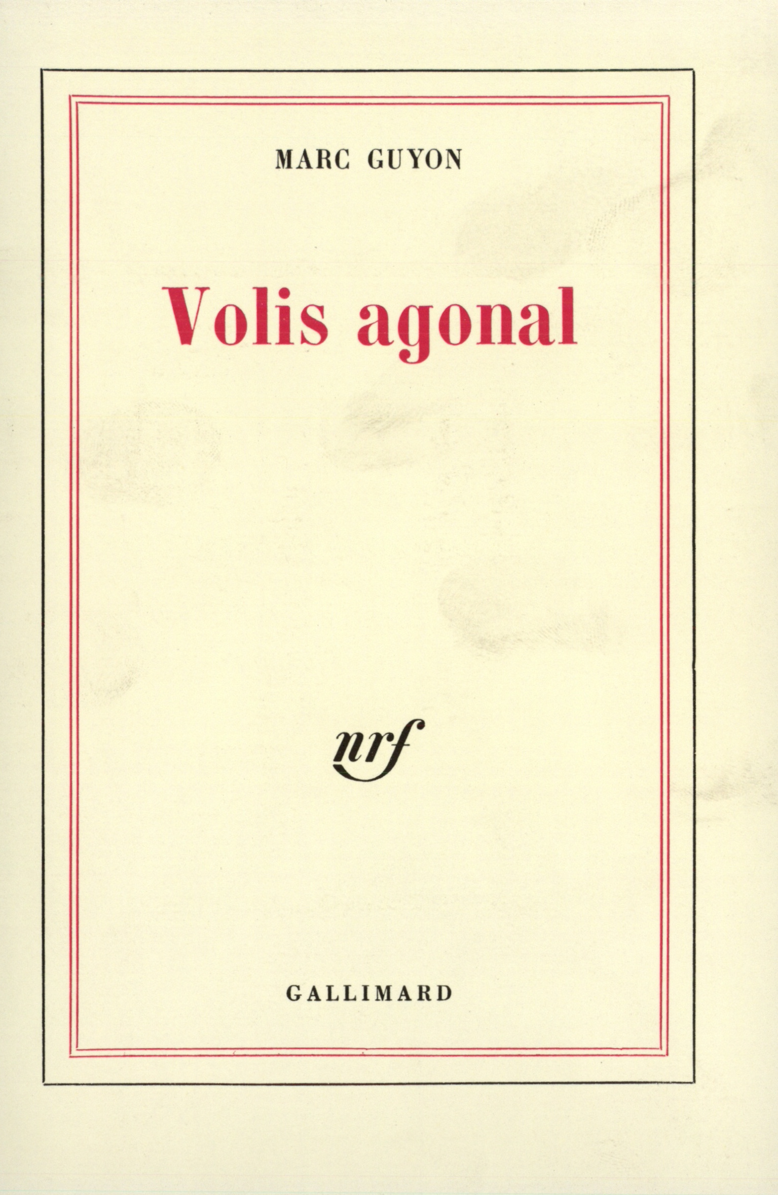 VOLIS AGONAL