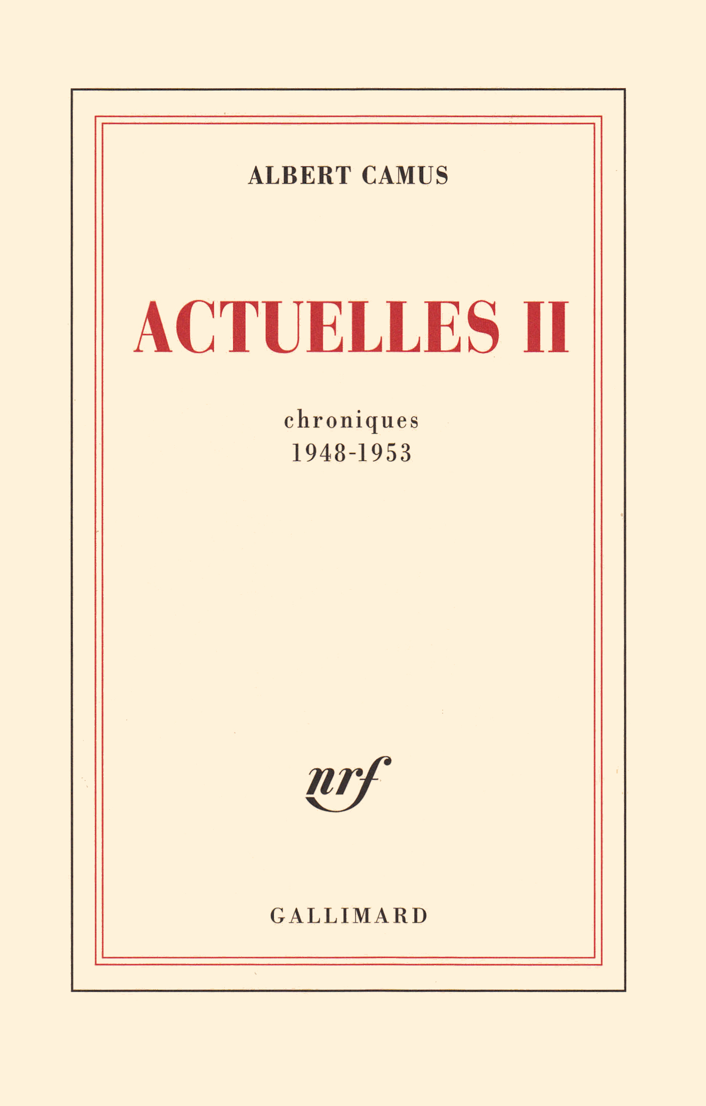 ACTUELLES T2