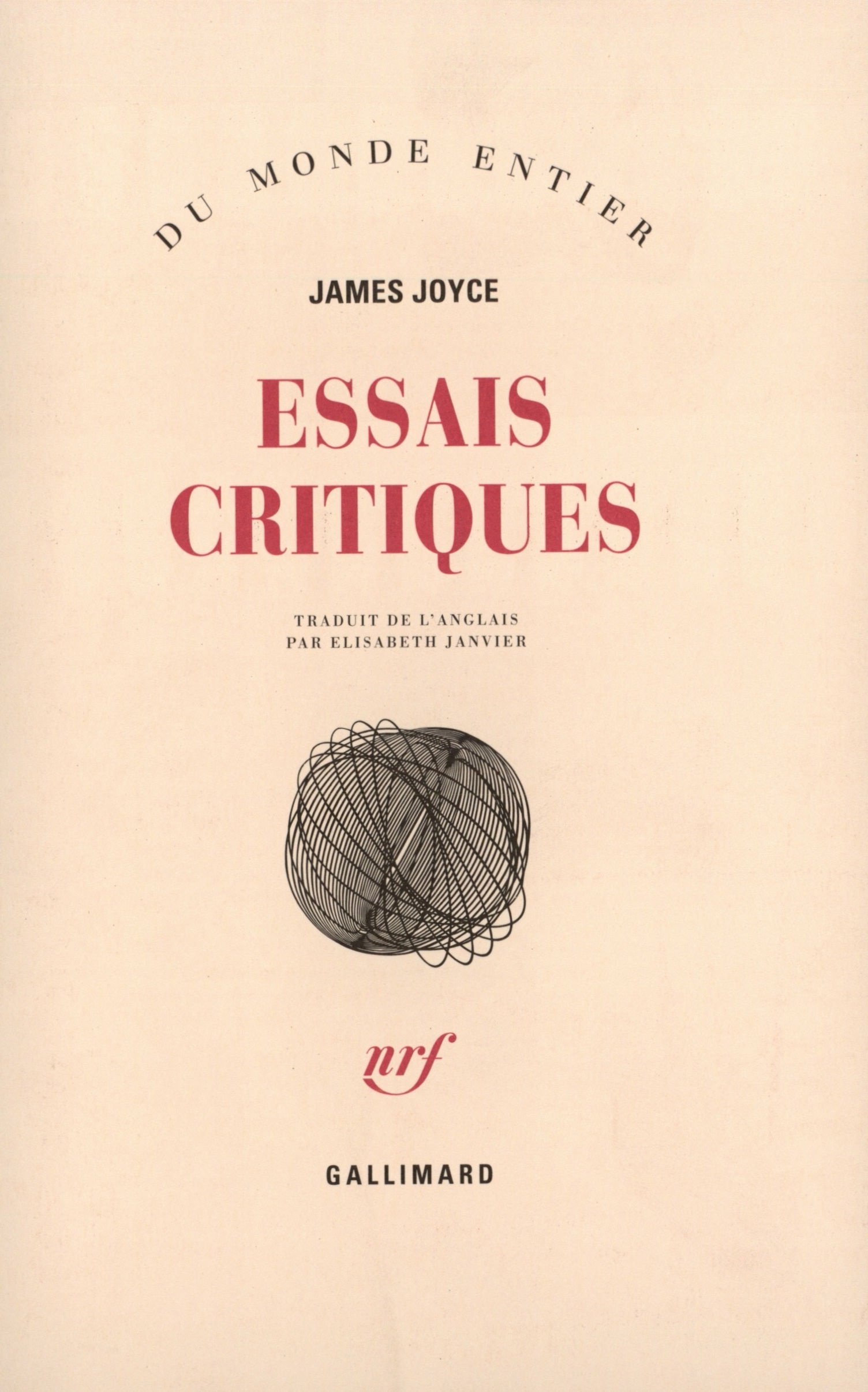 ESSAIS CRITIQUES