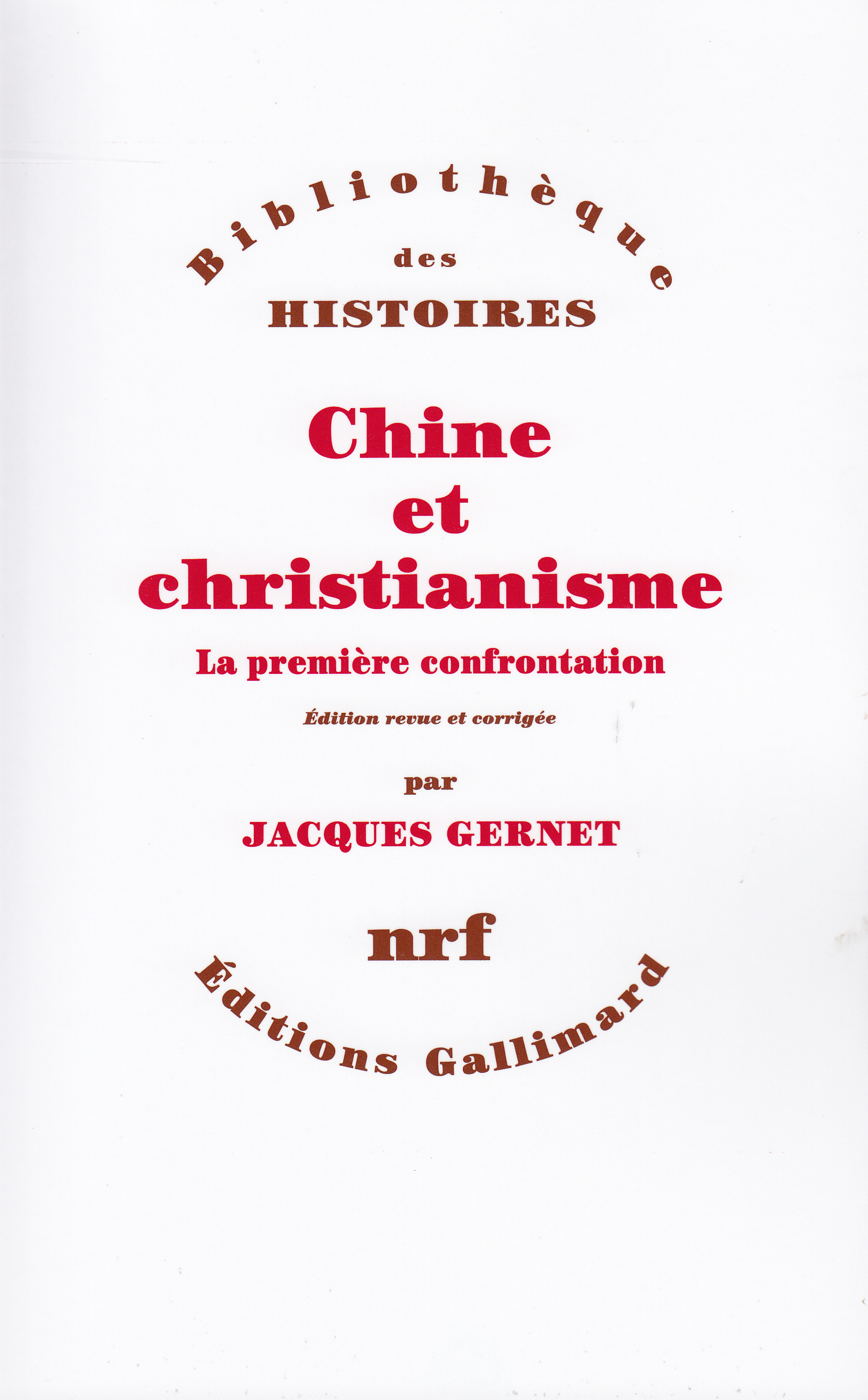 CHINE ET CHRISTIANISME