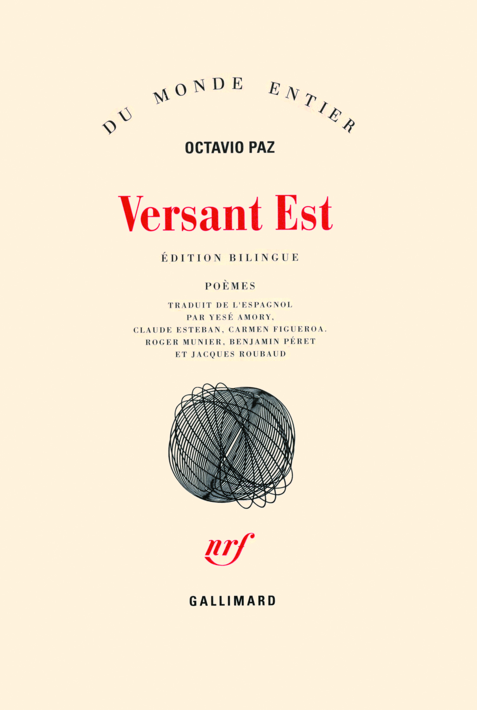 VERSANT EST ET AUTRES POEMES((1960-1968))