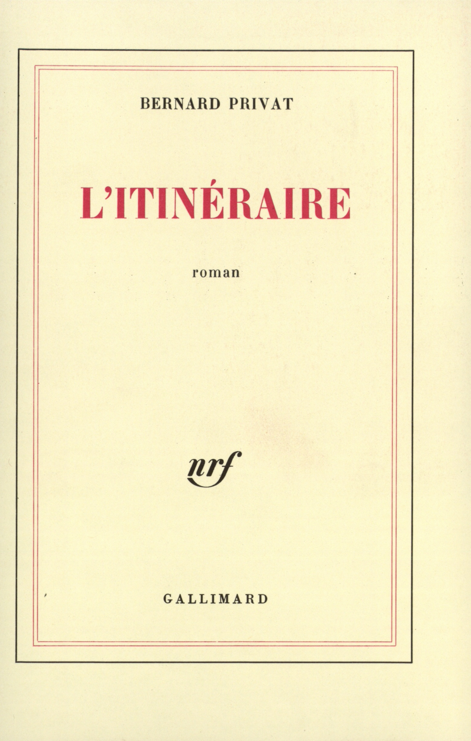 ITINERAIRE