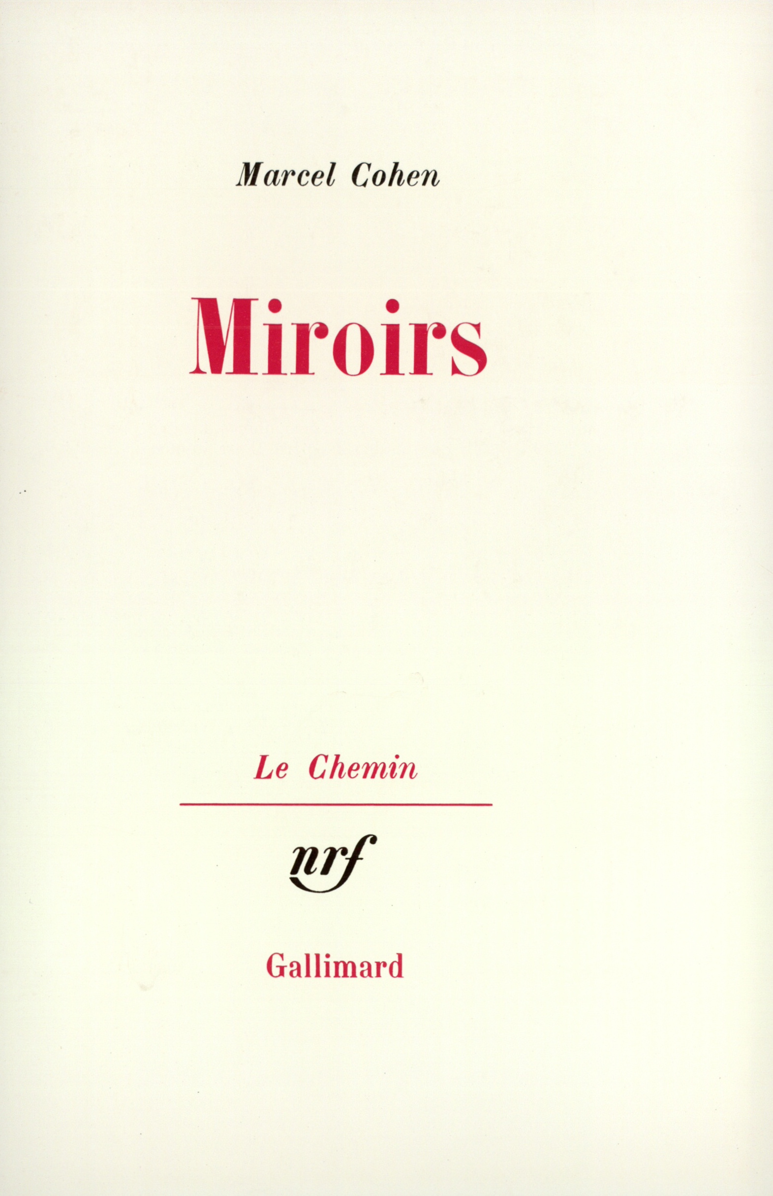 MIROIRS