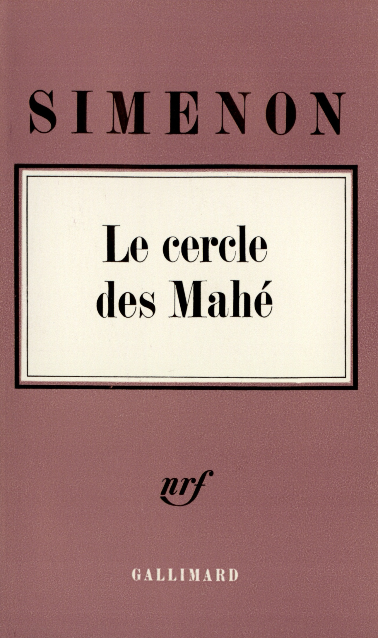 CERCLE DES MAHE