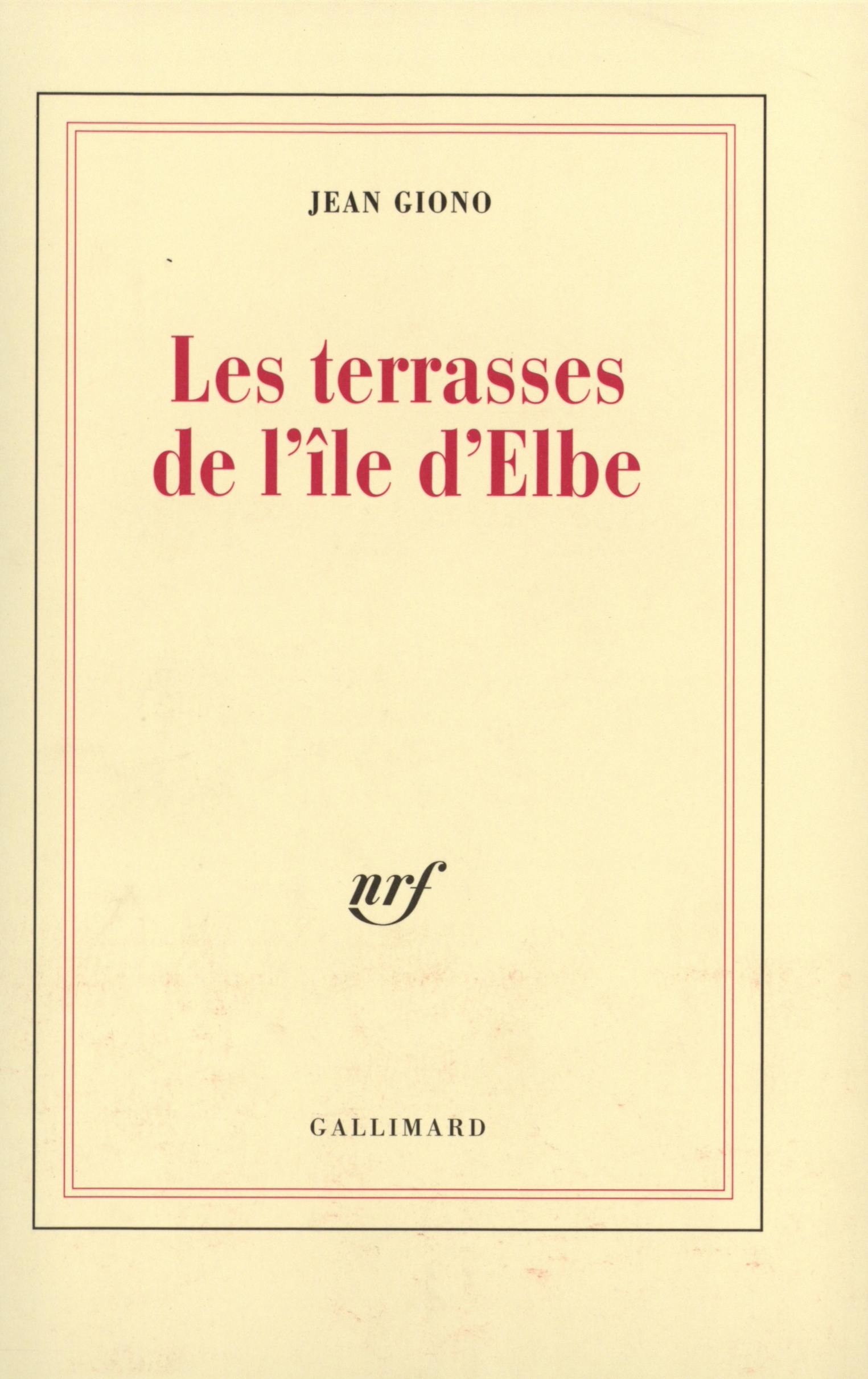 TERRASSES DE L'ILE D'ELBE