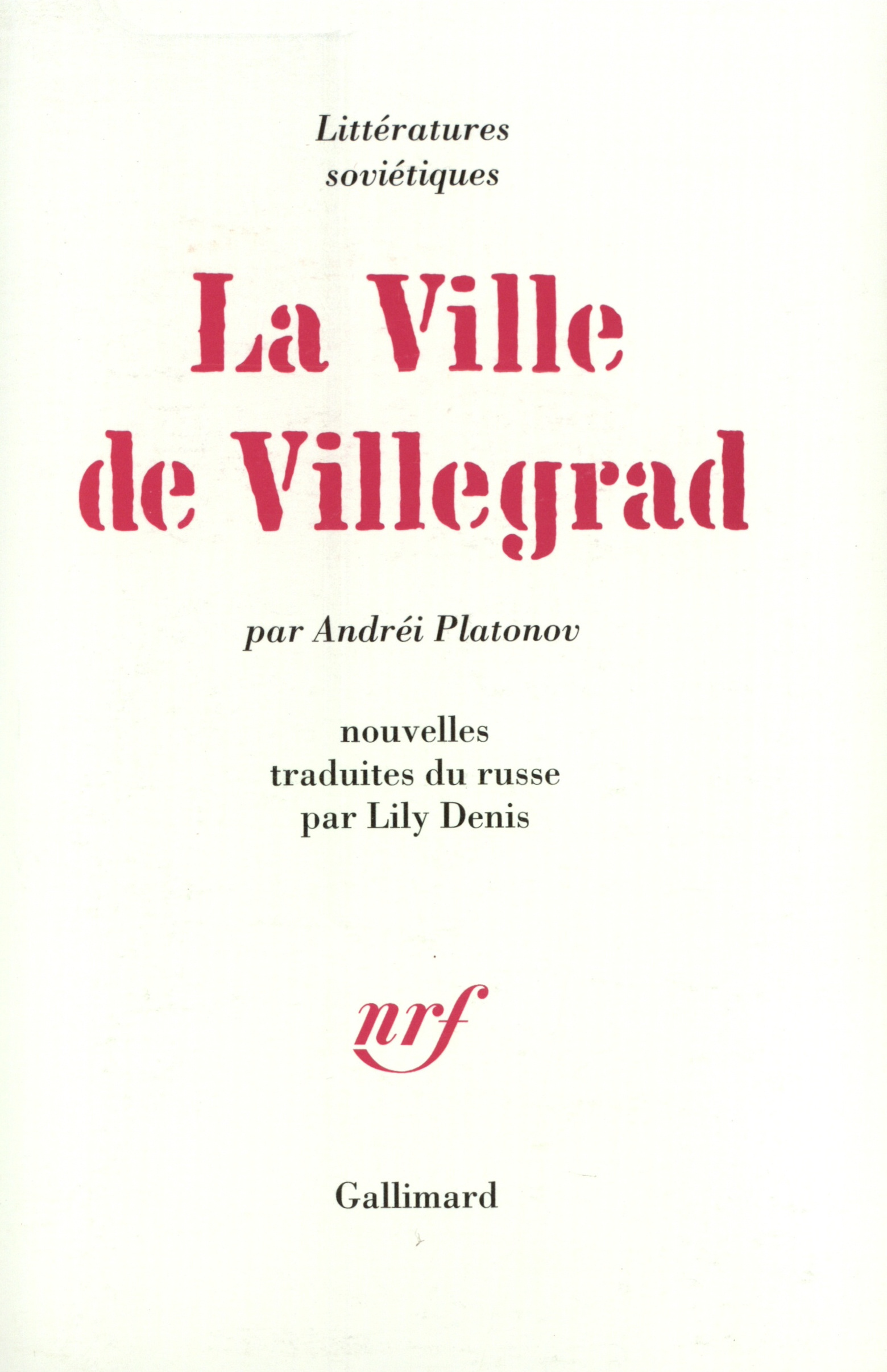 VILLE DE VILLEGRAD